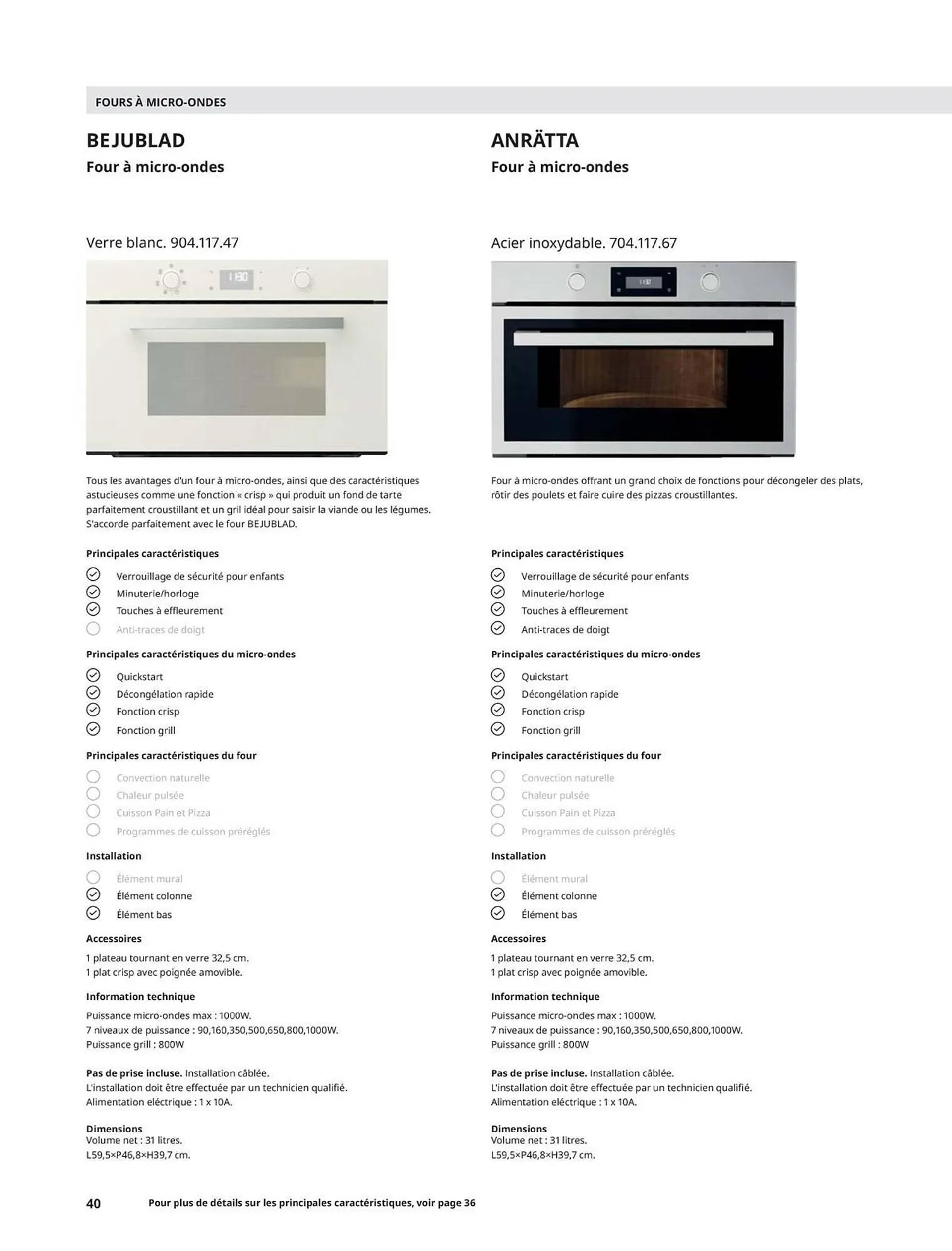 Catalogue IKEA du 10 juillet au 31 décembre 2024 - Catalogue page 40