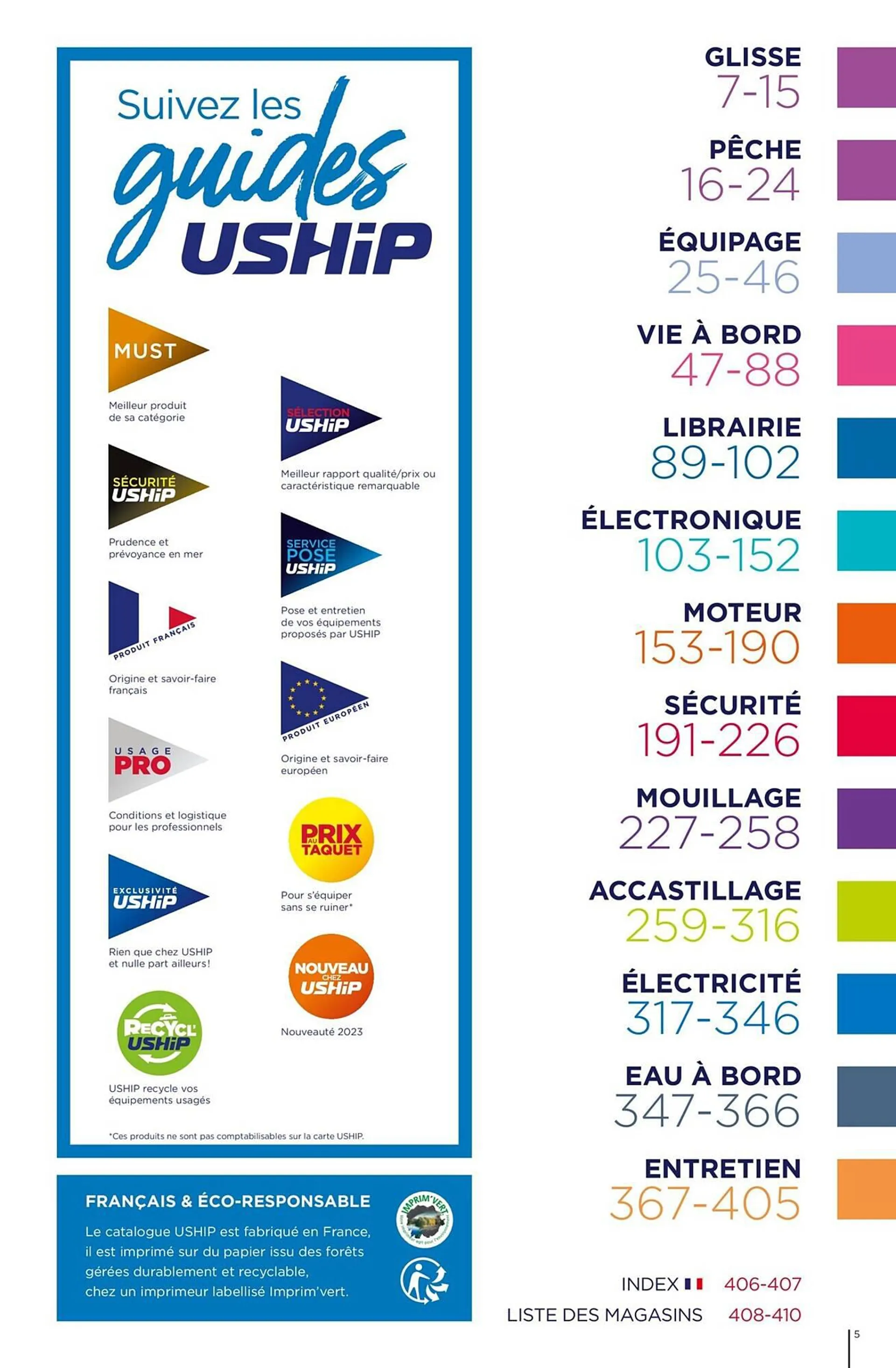 Catalogue Uship du 1 mars au 31 décembre 2023 - Catalogue page 5