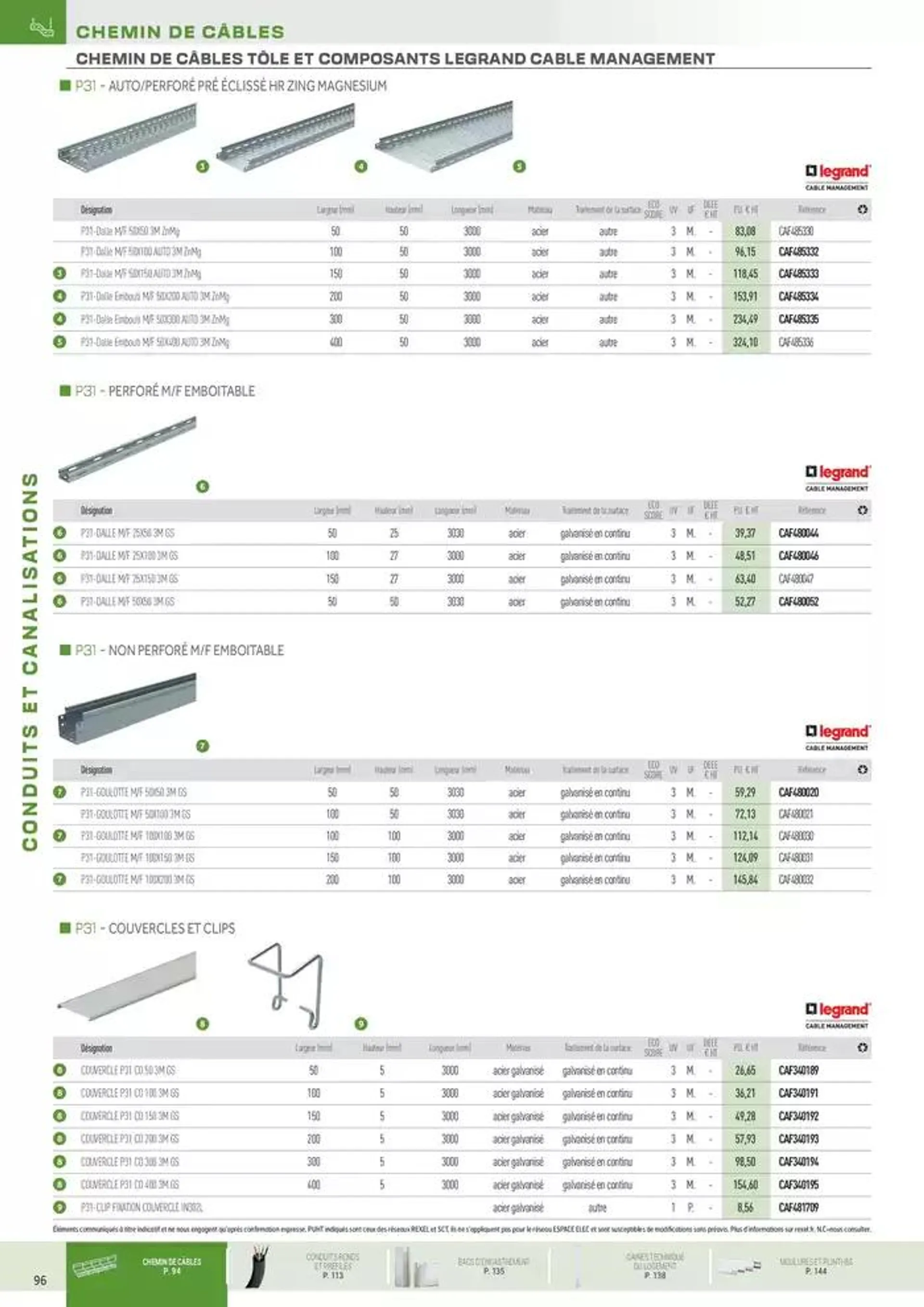 Conduits & Canalisations du 31 octobre au 31 décembre 2024 - Catalogue page 4