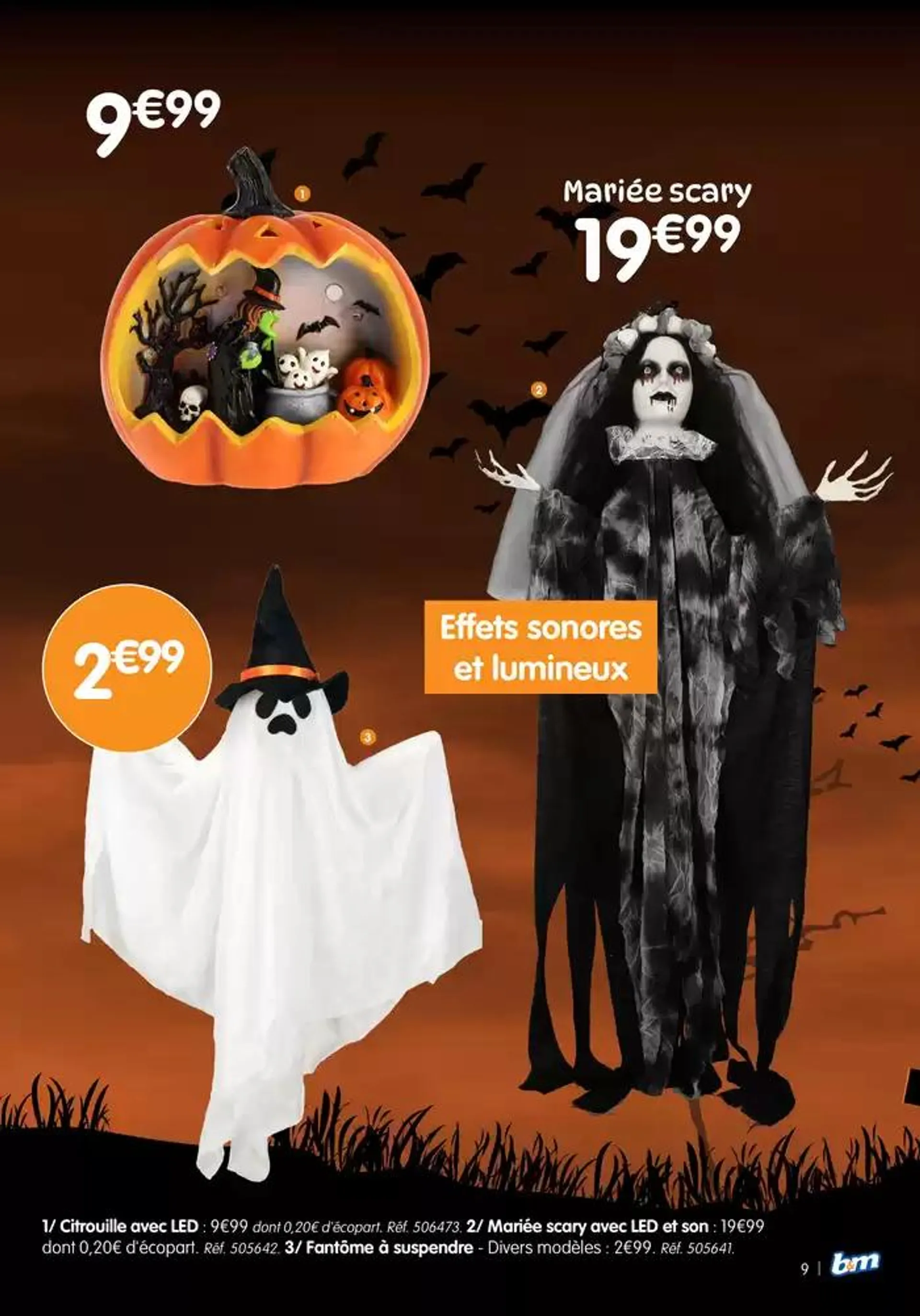 Happy Halloween du 25 septembre au 31 octobre 2024 - Catalogue page 9