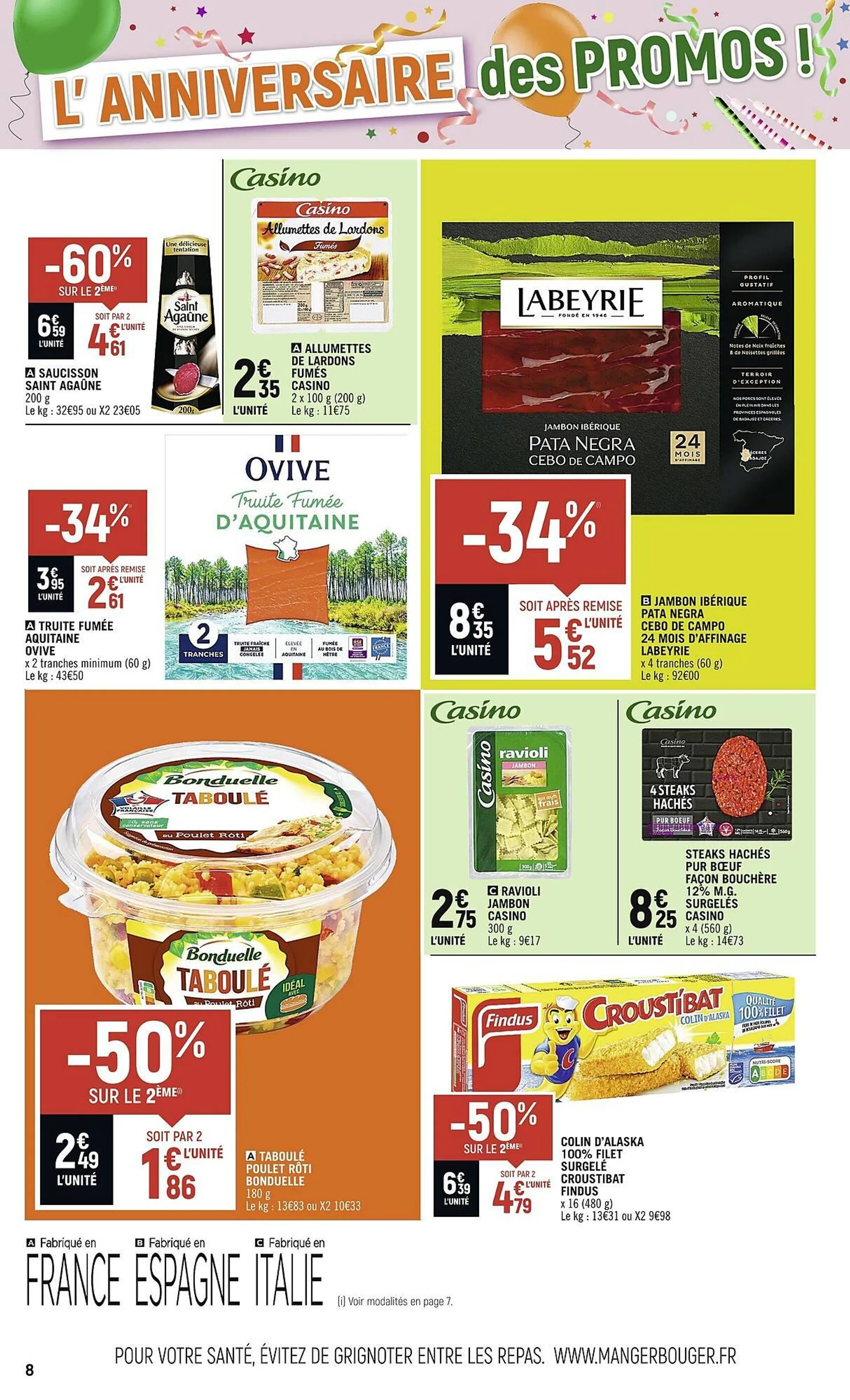 Catalogue Spar du 1 octobre au 13 octobre 2024 - Catalogue page 8