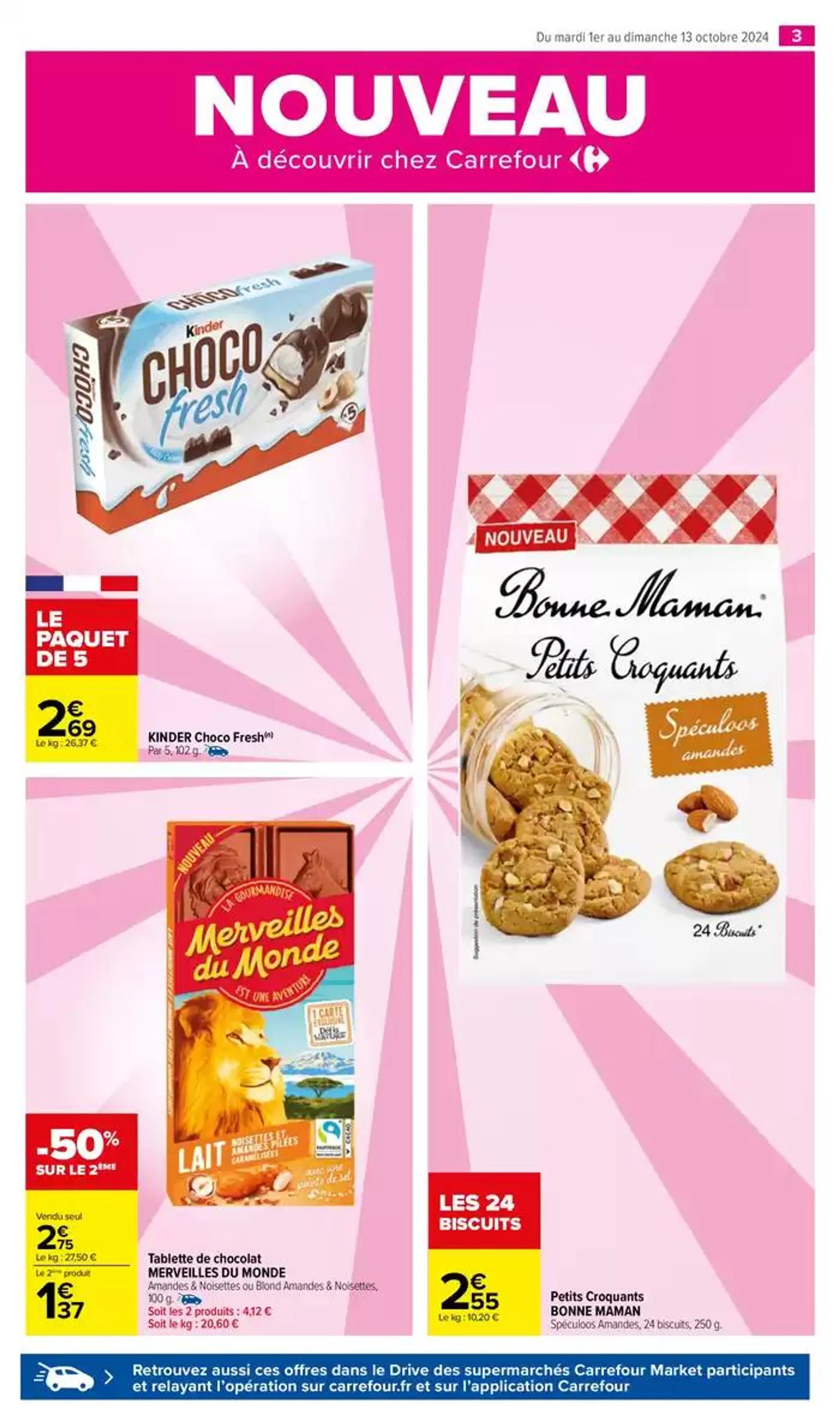 LES SURGELÉS ET GLACES du 1 octobre au 13 octobre 2024 - Catalogue page 5