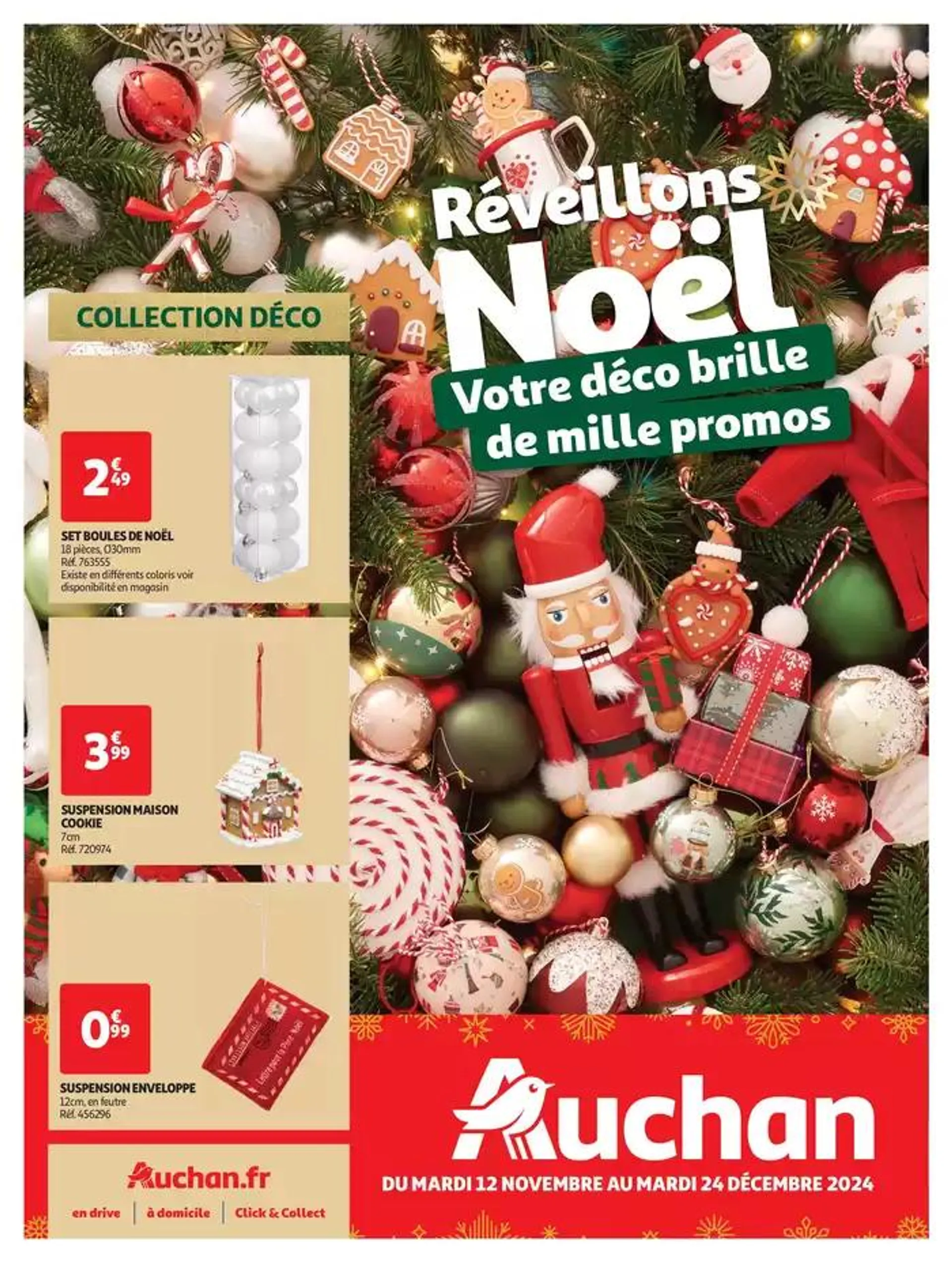 Votre déco brille de mille promos ! du 12 novembre au 24 décembre 2024 - Catalogue page 1