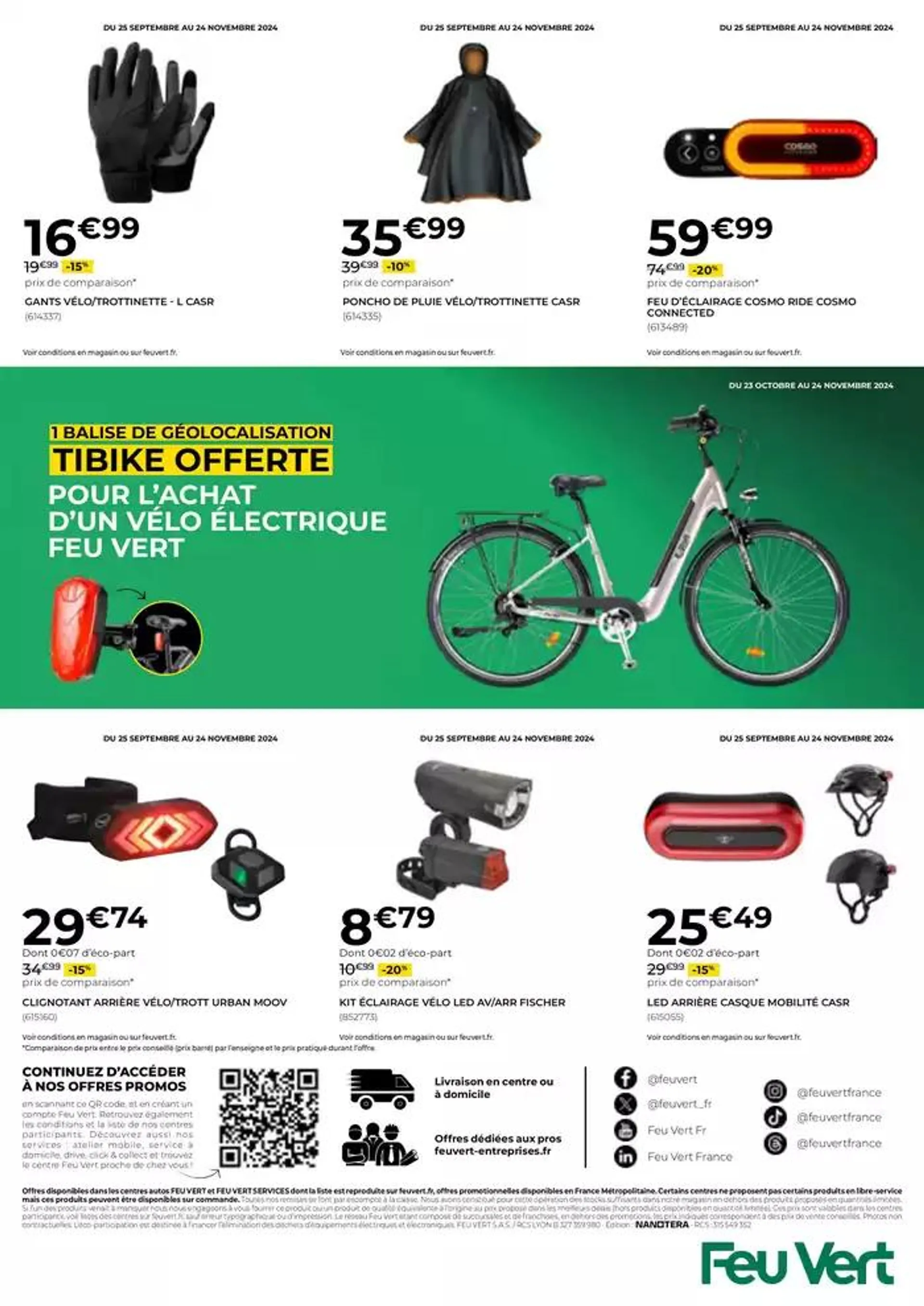 1 Pneu acheté = -30% SUR LE 2ÈME PNEU du 23 octobre au 24 novembre 2024 - Catalogue page 8