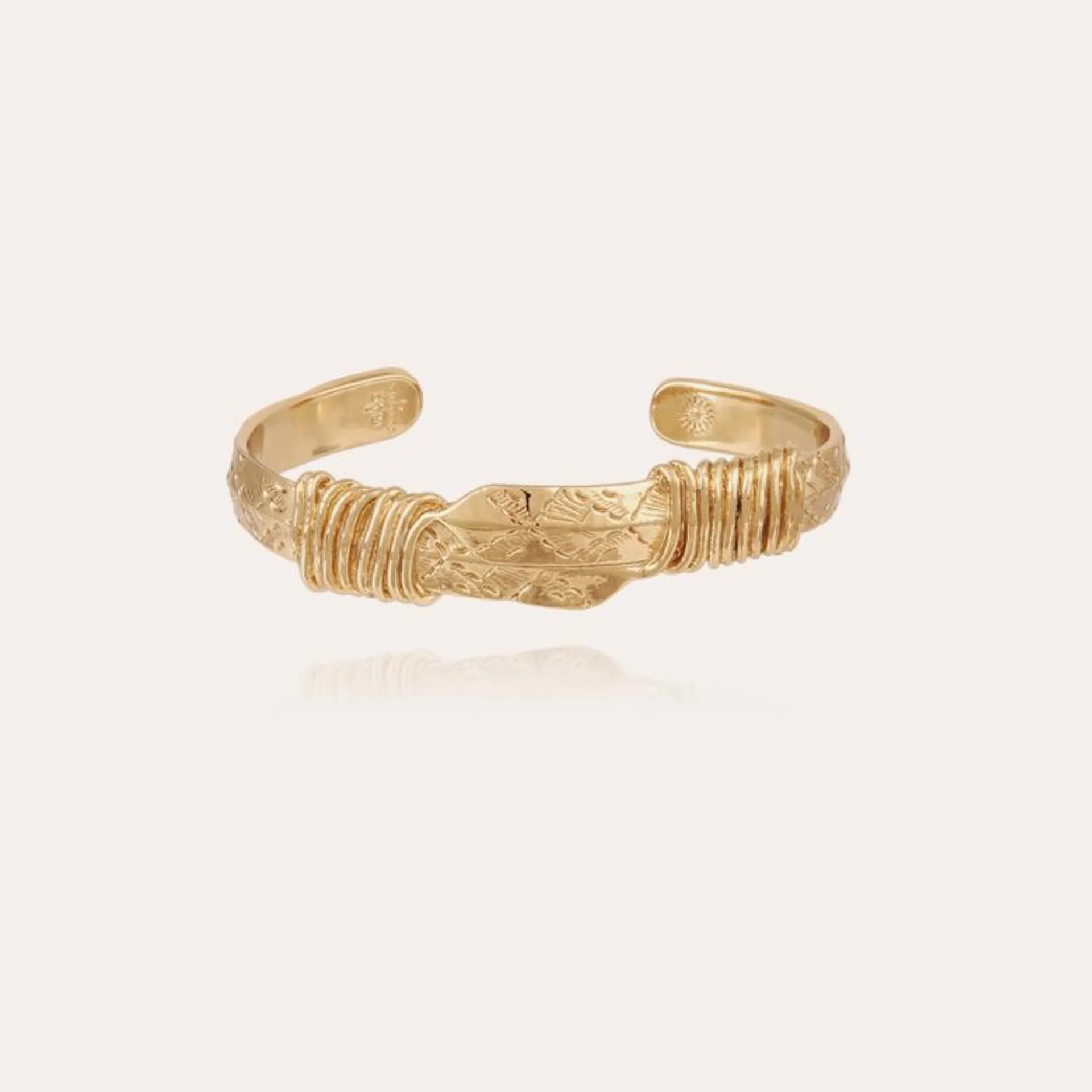 Arrow men bracelet gold