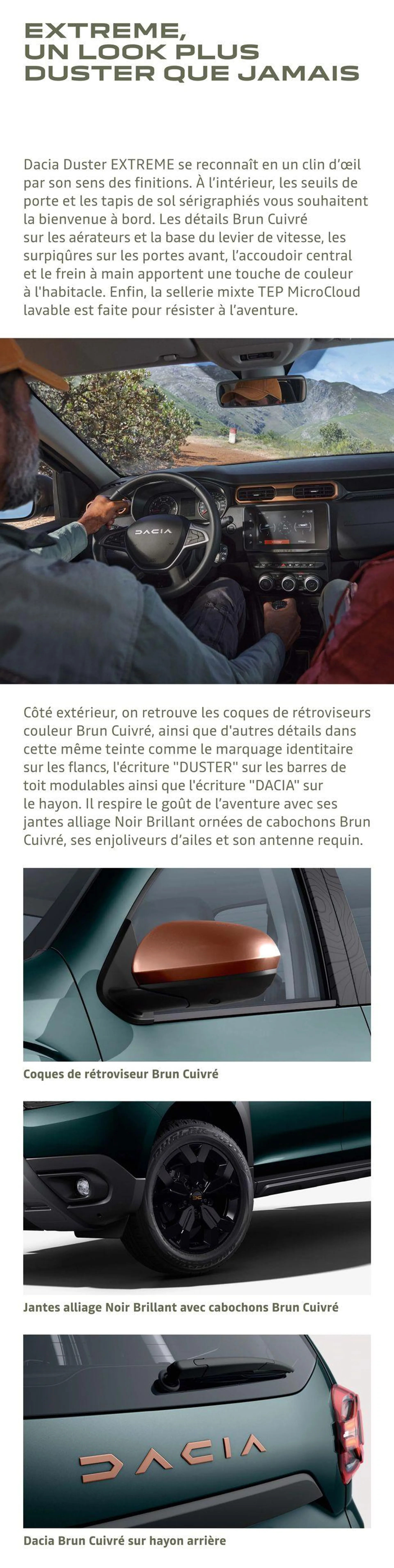 Dacia Duster du 4 juillet au 31 janvier 2025 - Catalogue page 5