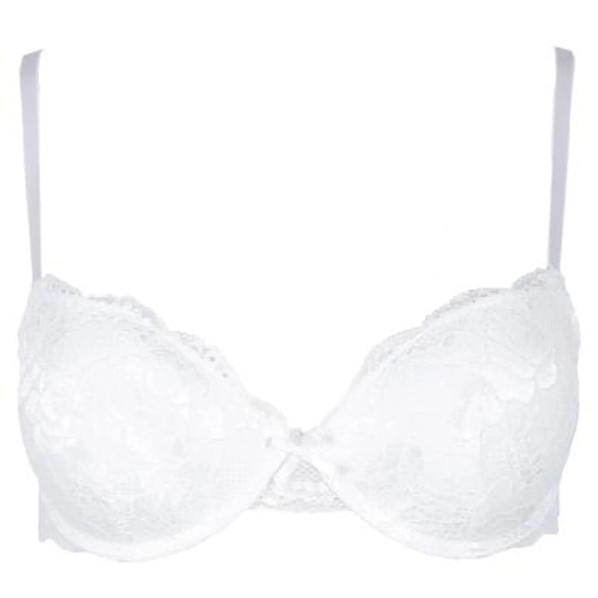 Soutien gorge blanc et argent