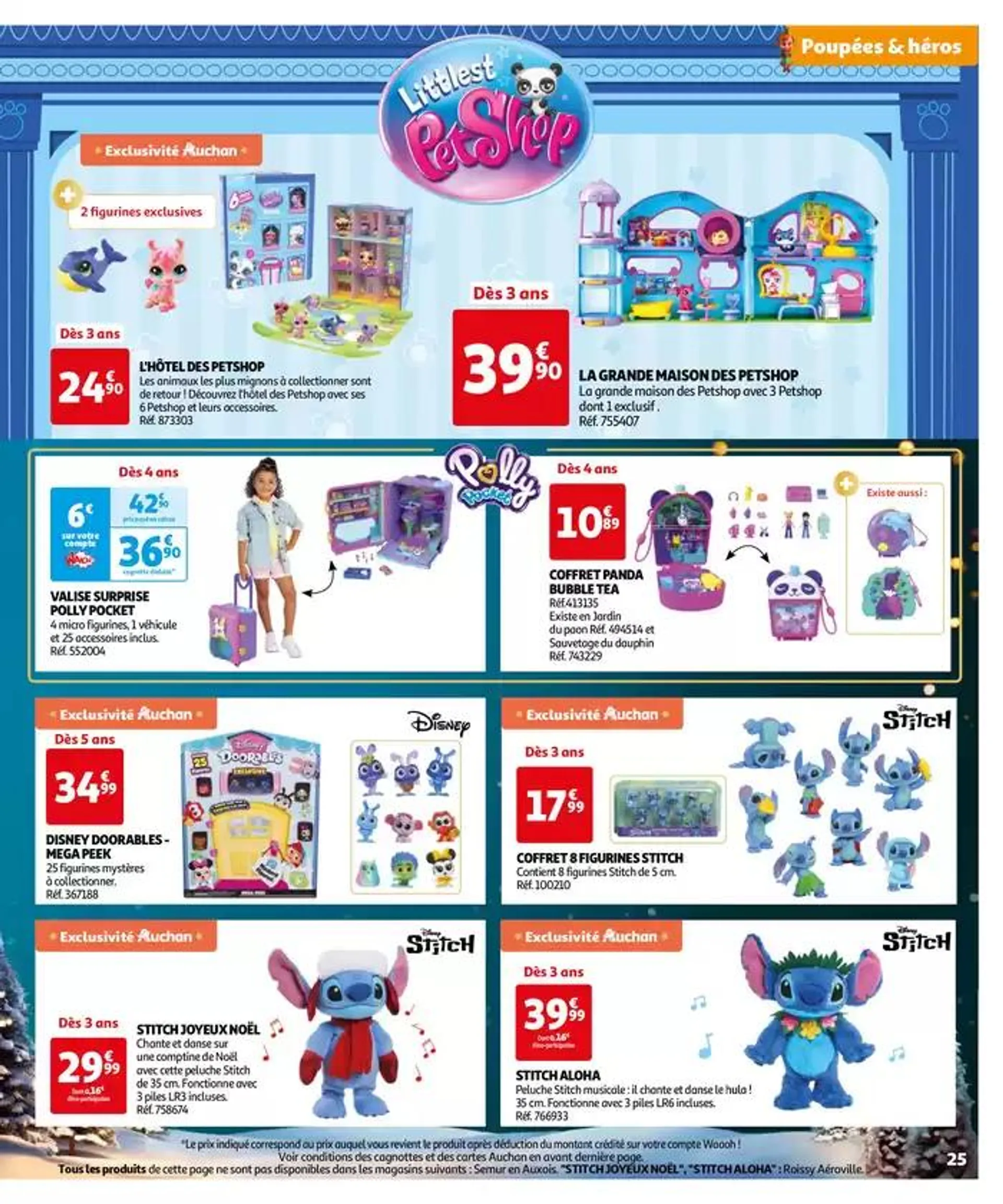 Réveillons Noël, un max de promos pour les fêtes du 11 octobre au 6 décembre 2024 - Catalogue page 25