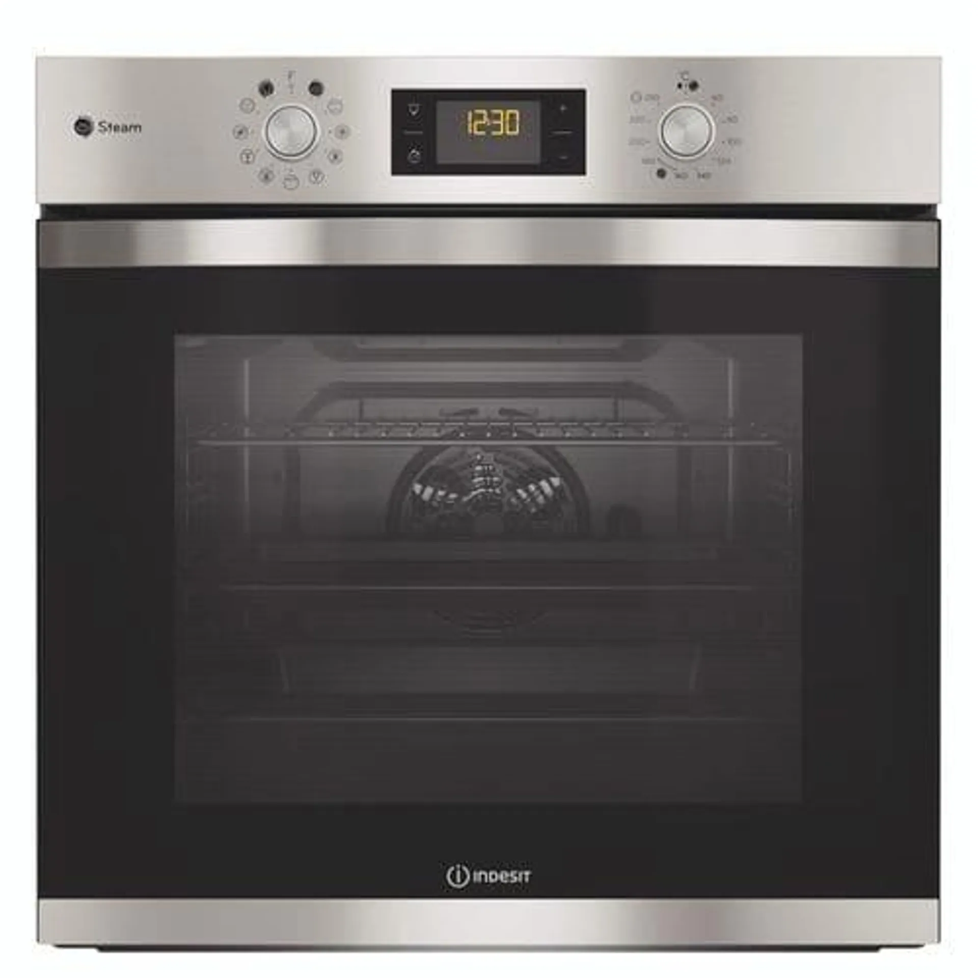 INDESIT Four encastrable IFWS3844JPIX Turn&Go Steam