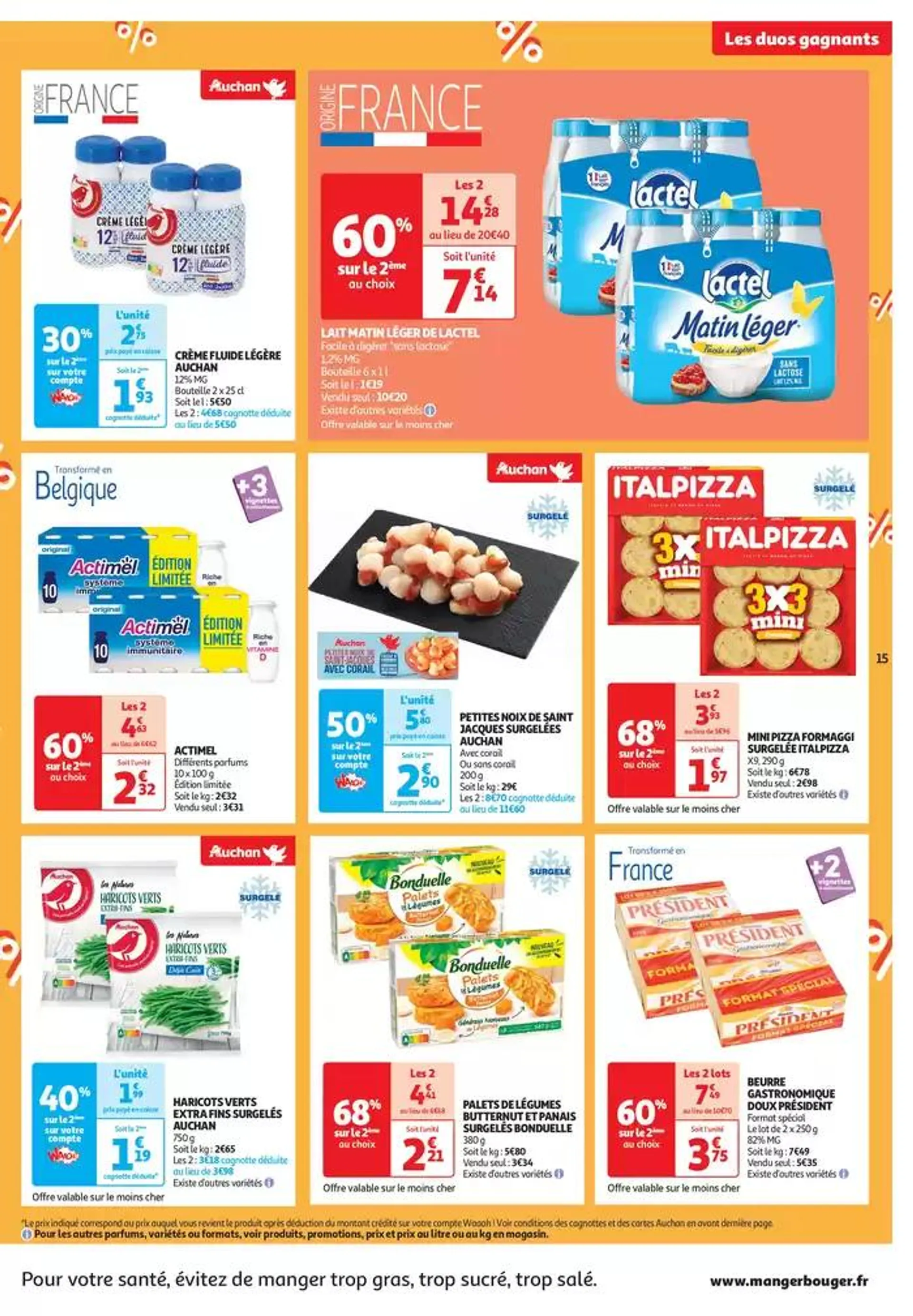 Le Black Week Auchan, c'est maintenant ! du 26 novembre au 2 décembre 2024 - Catalogue page 15