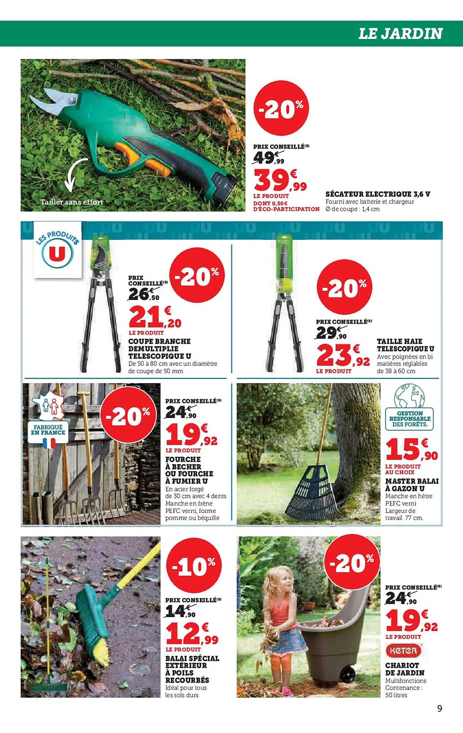 Catalogue Super U du 24 septembre au 6 octobre 2024 - Catalogue page 9