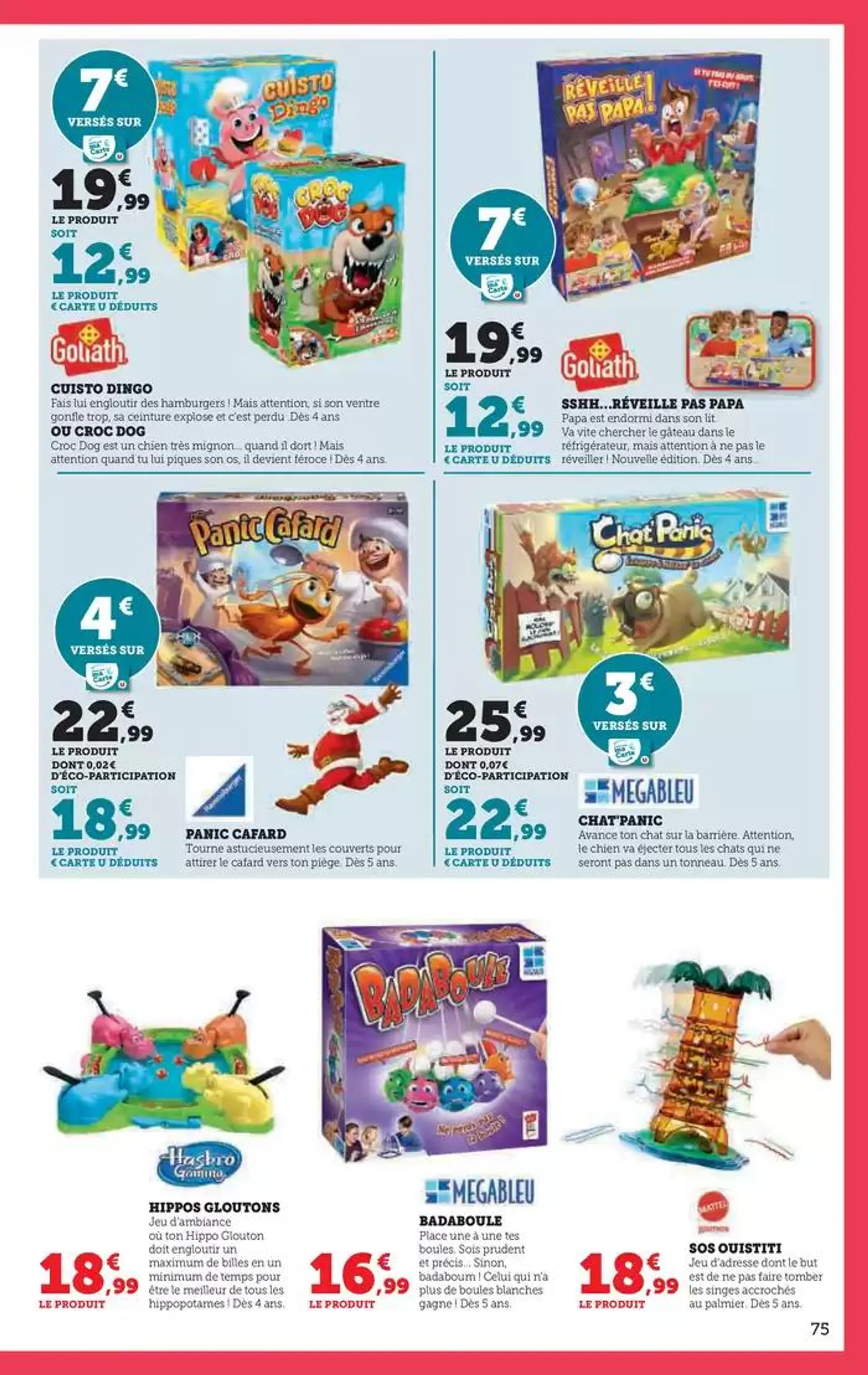 Jouets du 22 octobre au 8 décembre 2024 - Catalogue page 75