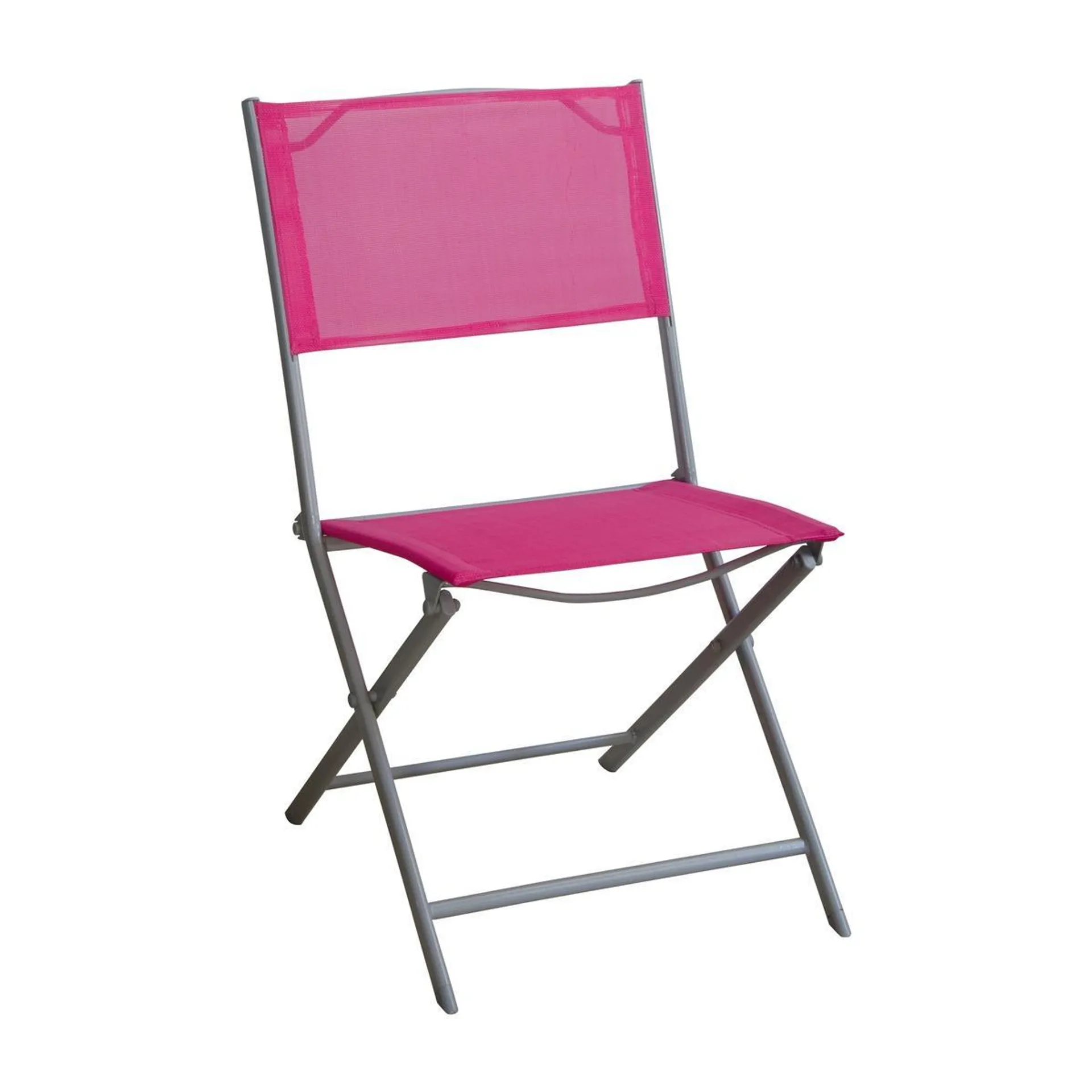 Chaise de jardin Capri - 43 x 52 x H 73 cm - Rose