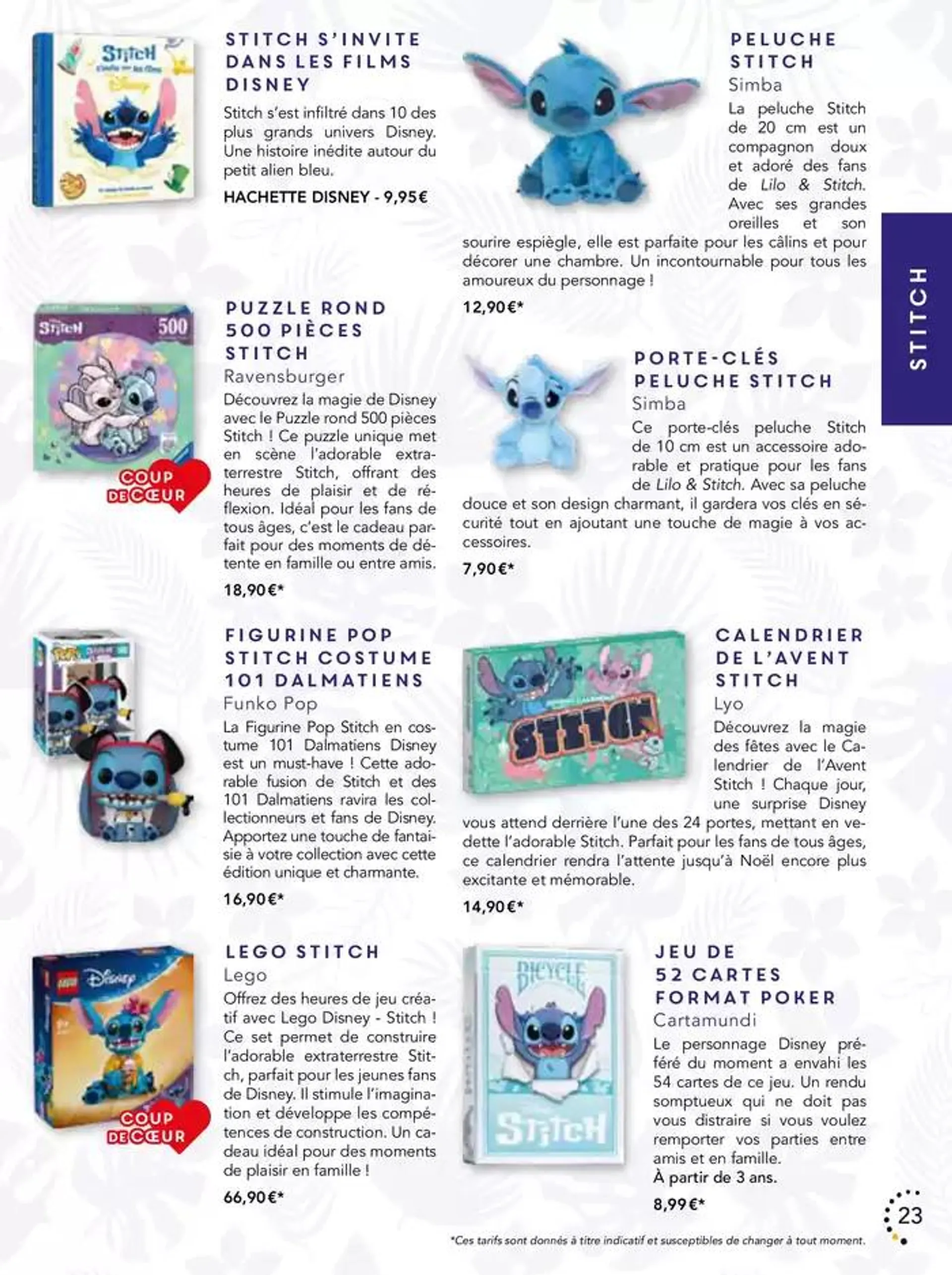 Les belles surprises de Noël du 23 octobre au 25 décembre 2024 - Catalogue page 23