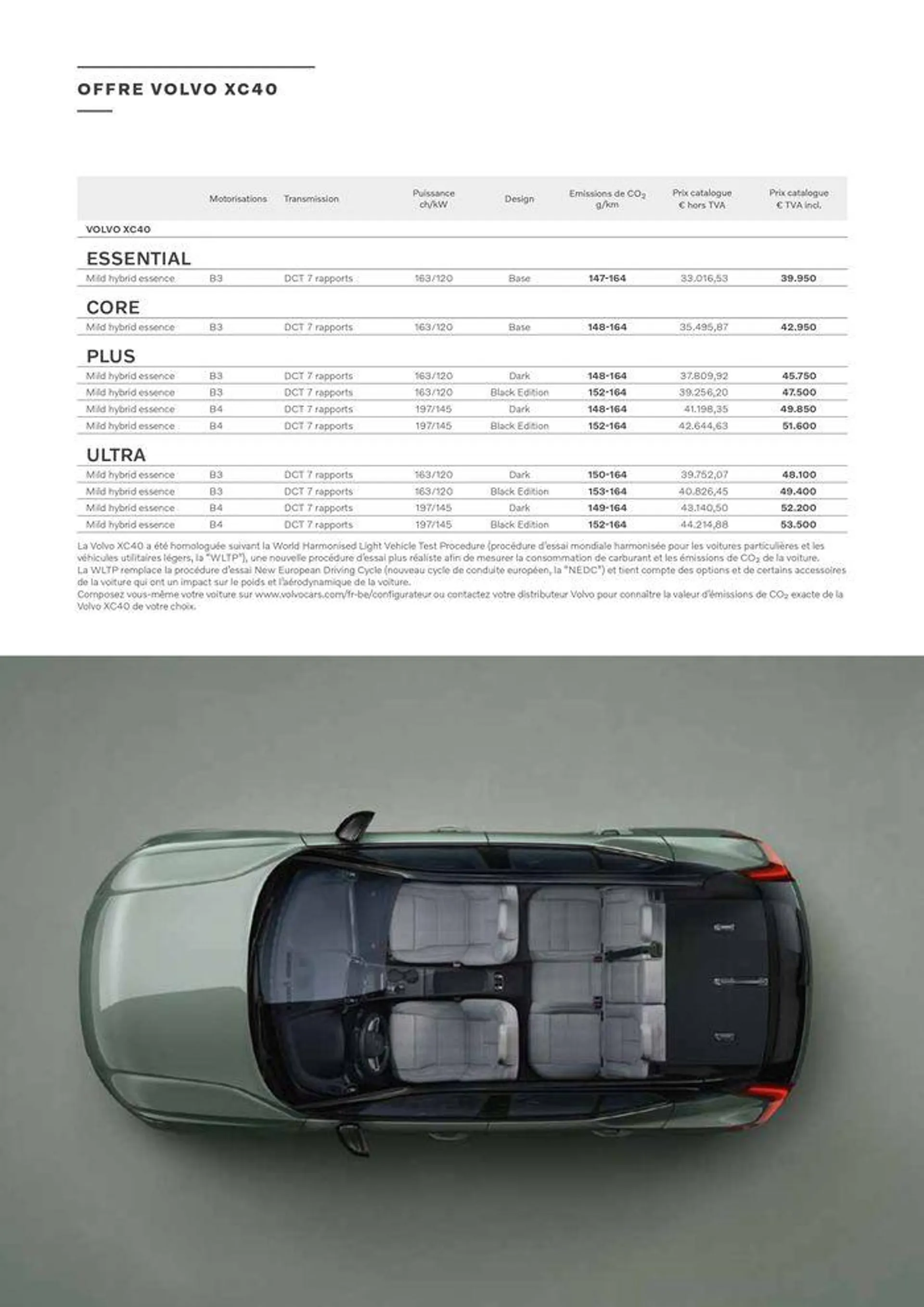 VOLVO XC40 B3/B4 du 18 juin au 31 décembre 2024 - Catalogue page 3