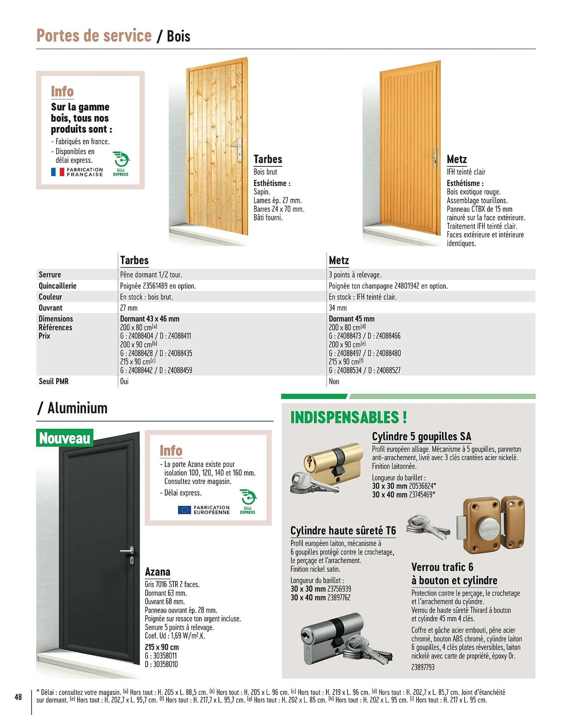 Catalogue Gédibois du 15 mai au 28 décembre 2024 - Catalogue page 48