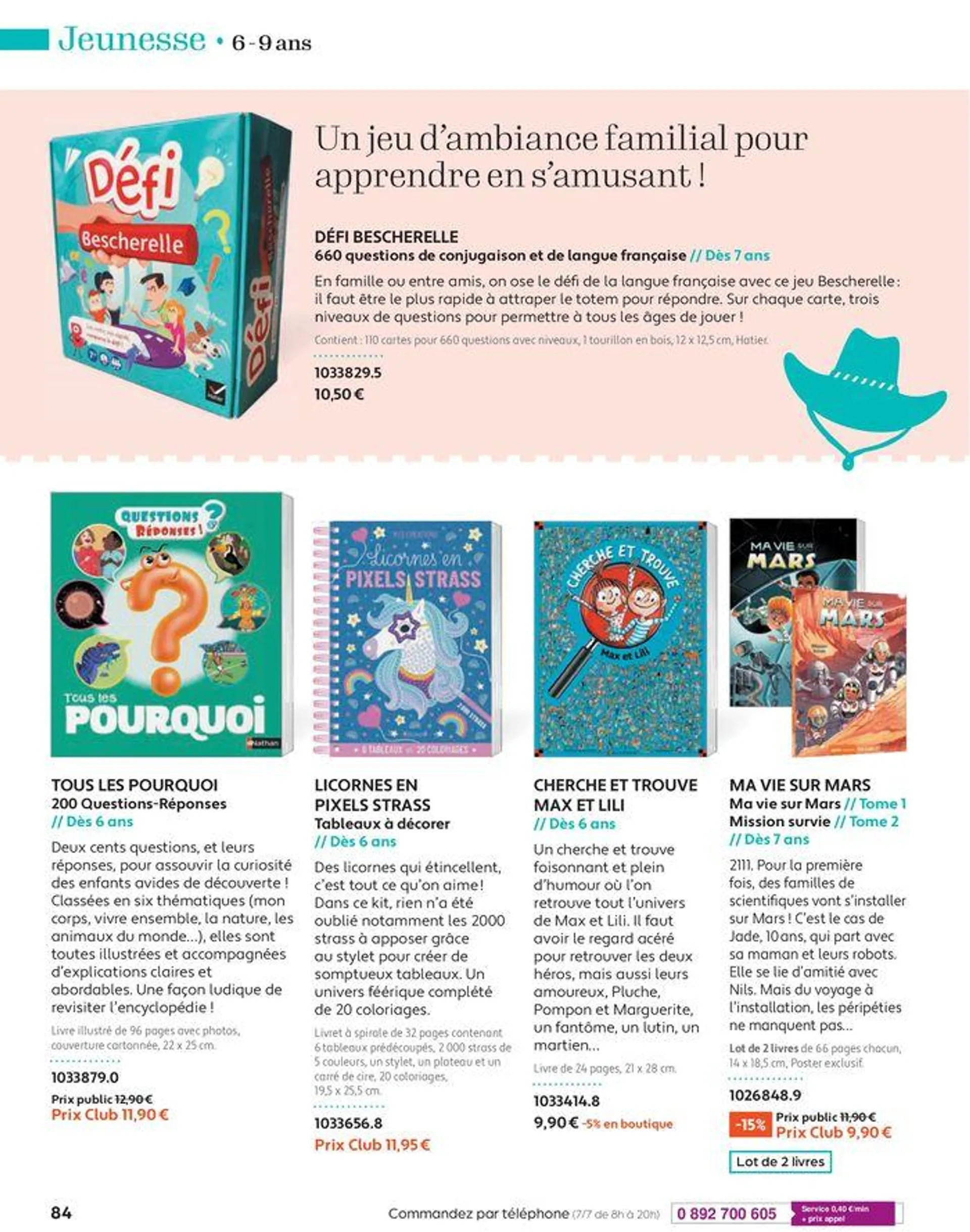 Septembre - Octobre 2024 du 2 septembre au 31 octobre 2024 - Catalogue page 84