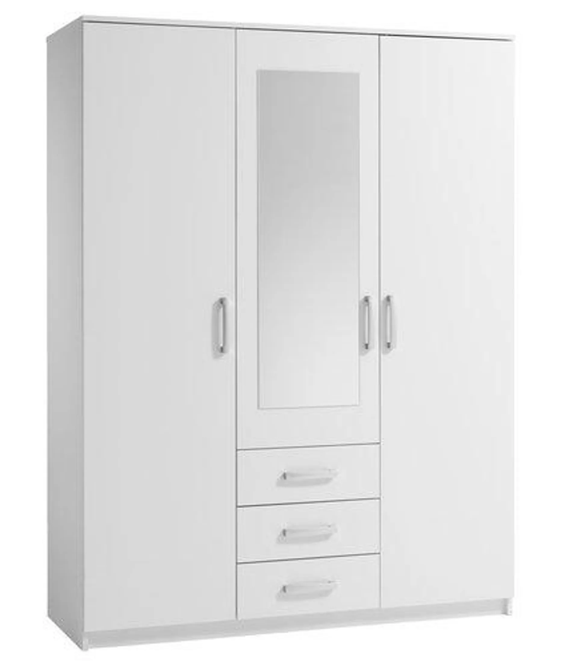 Armoire VELLERUP 151x200 combi blanc