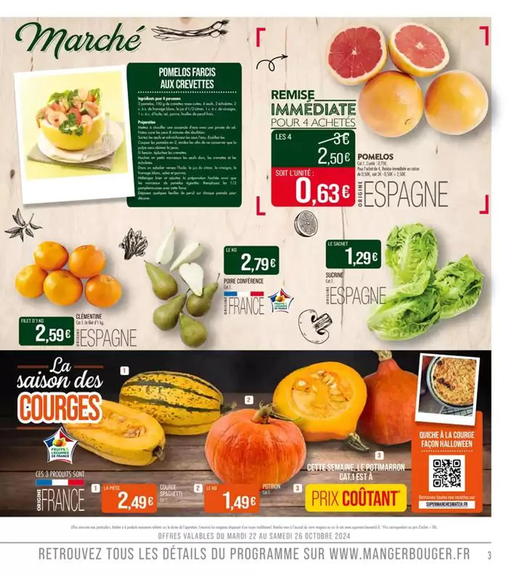 MAXI Supermarché MAtch du 21 octobre au 27 octobre 2024 - Catalogue page 3