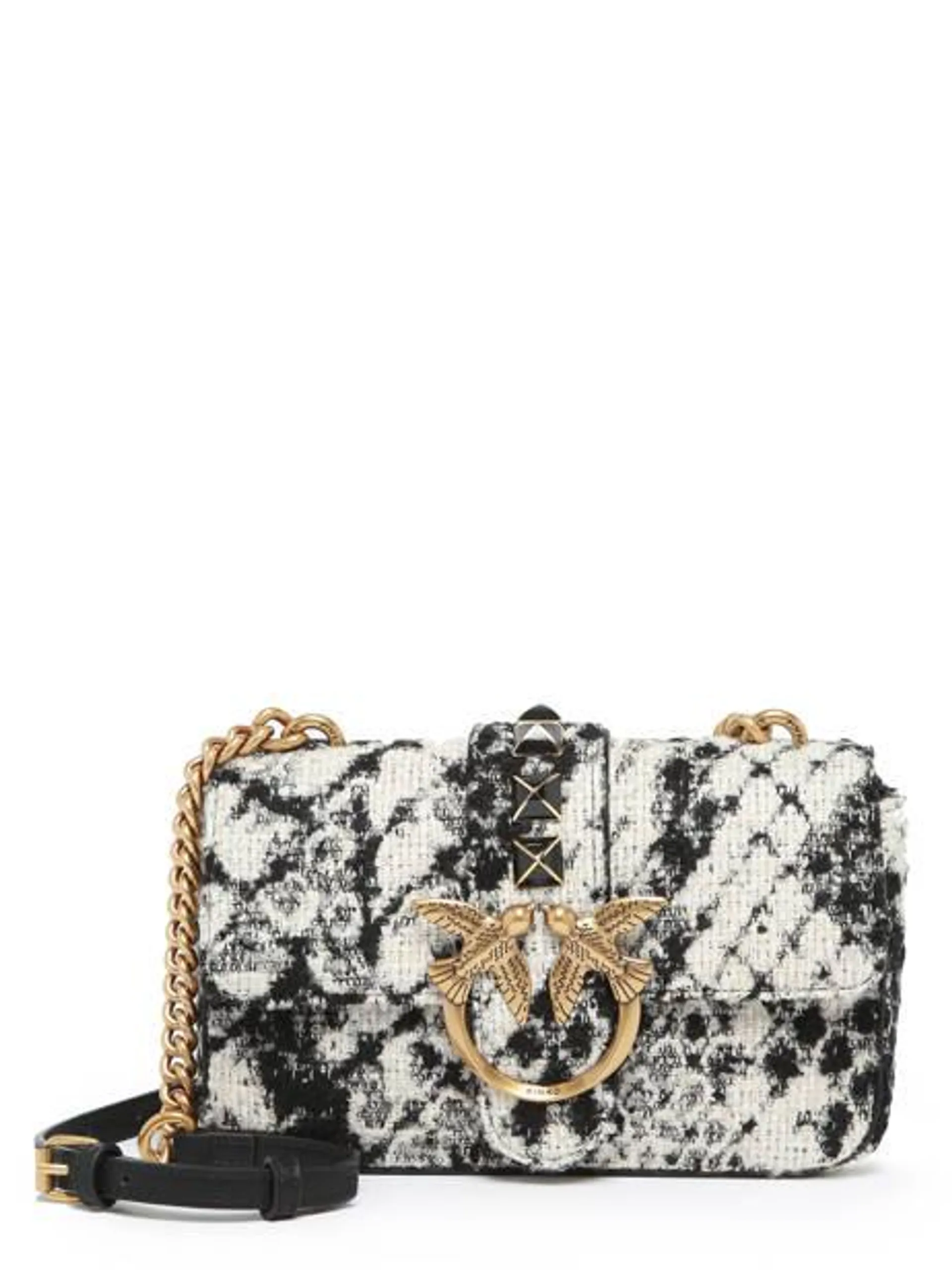 Sac bandoulière Love bag icon laine PINKO