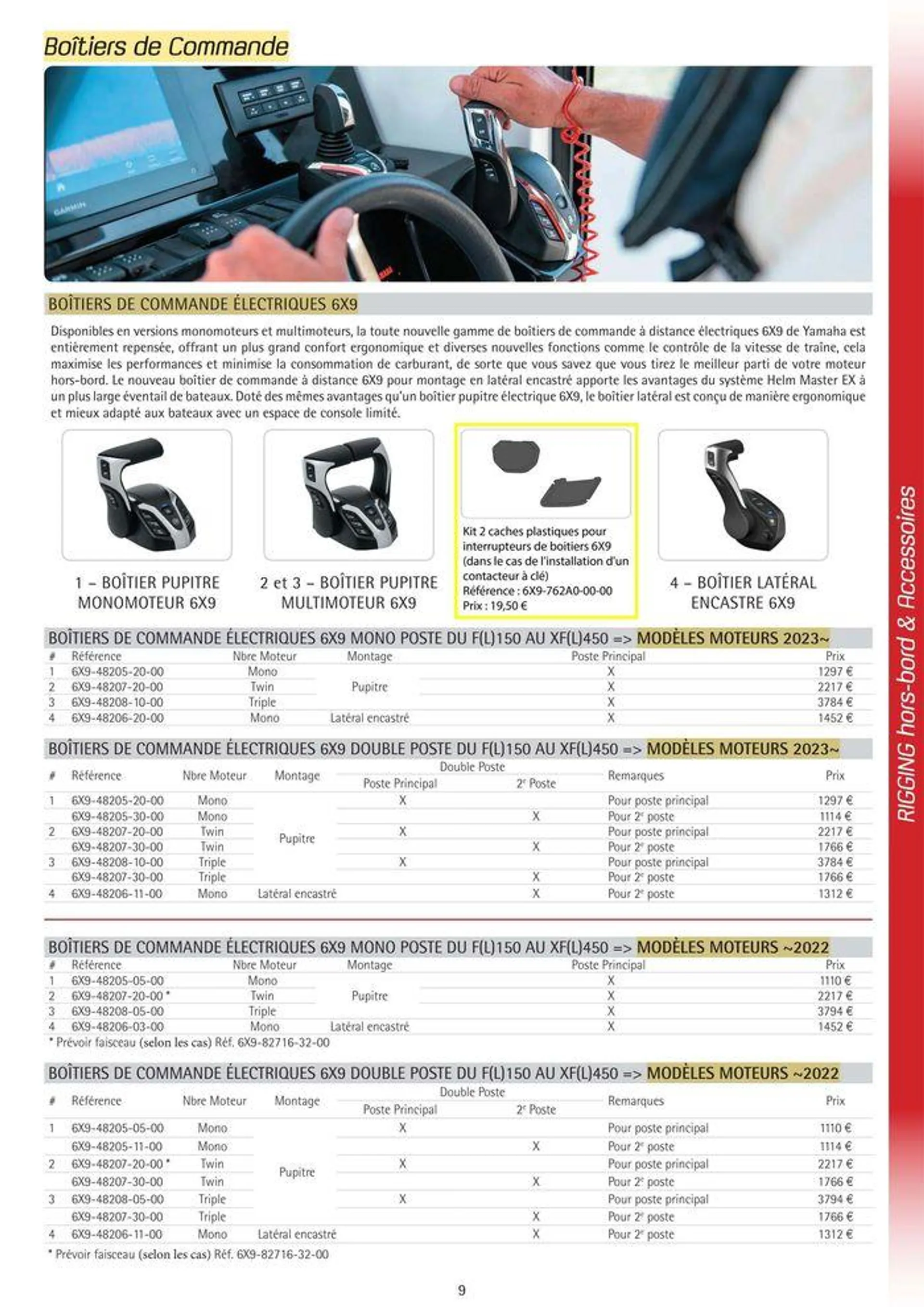 Catalogue Yamaha Marine - Accessoires Marine 2024 - 102