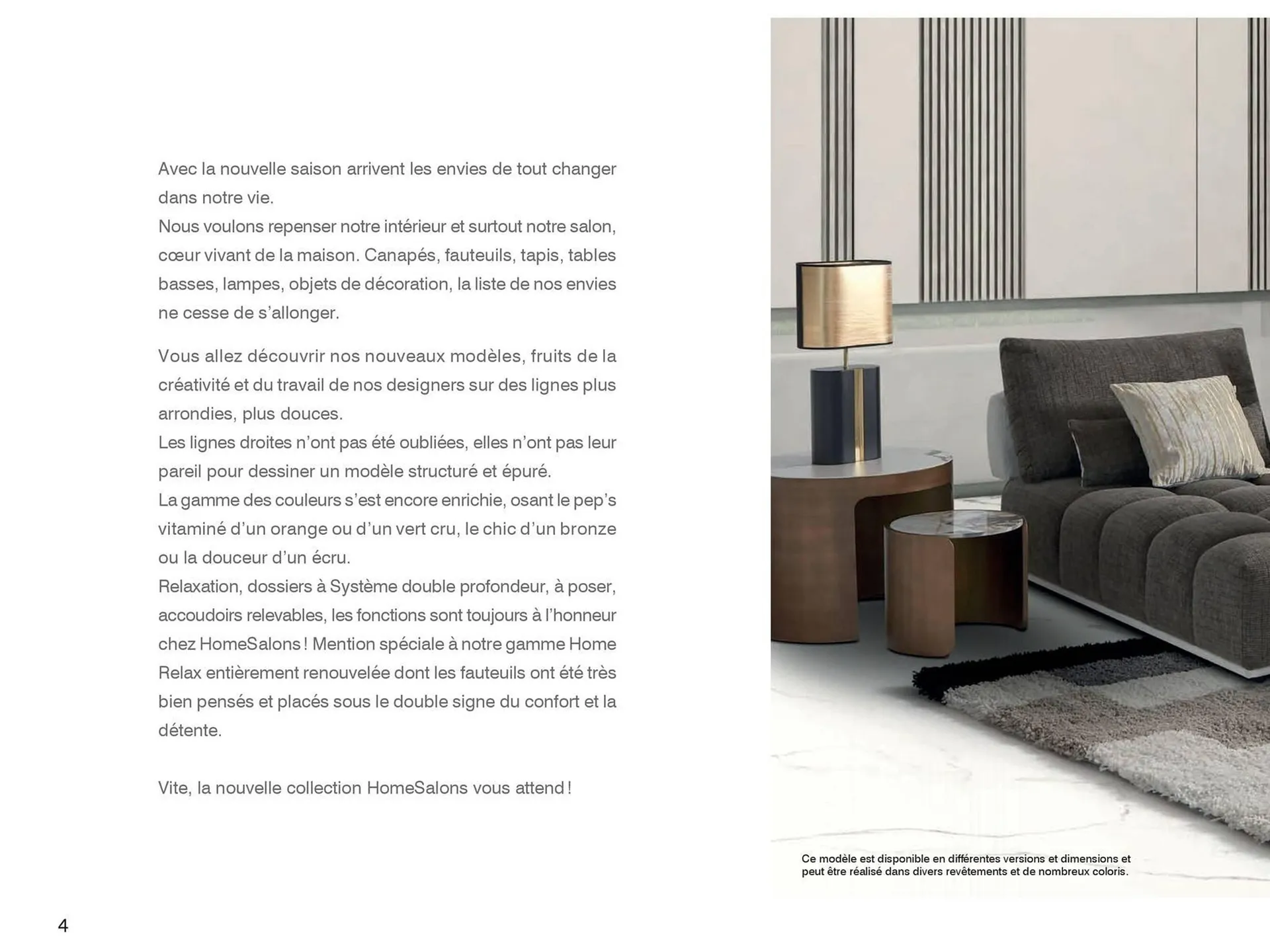 Catalogue Home Salons du 14 février au 30 novembre 2024 - Catalogue page 4