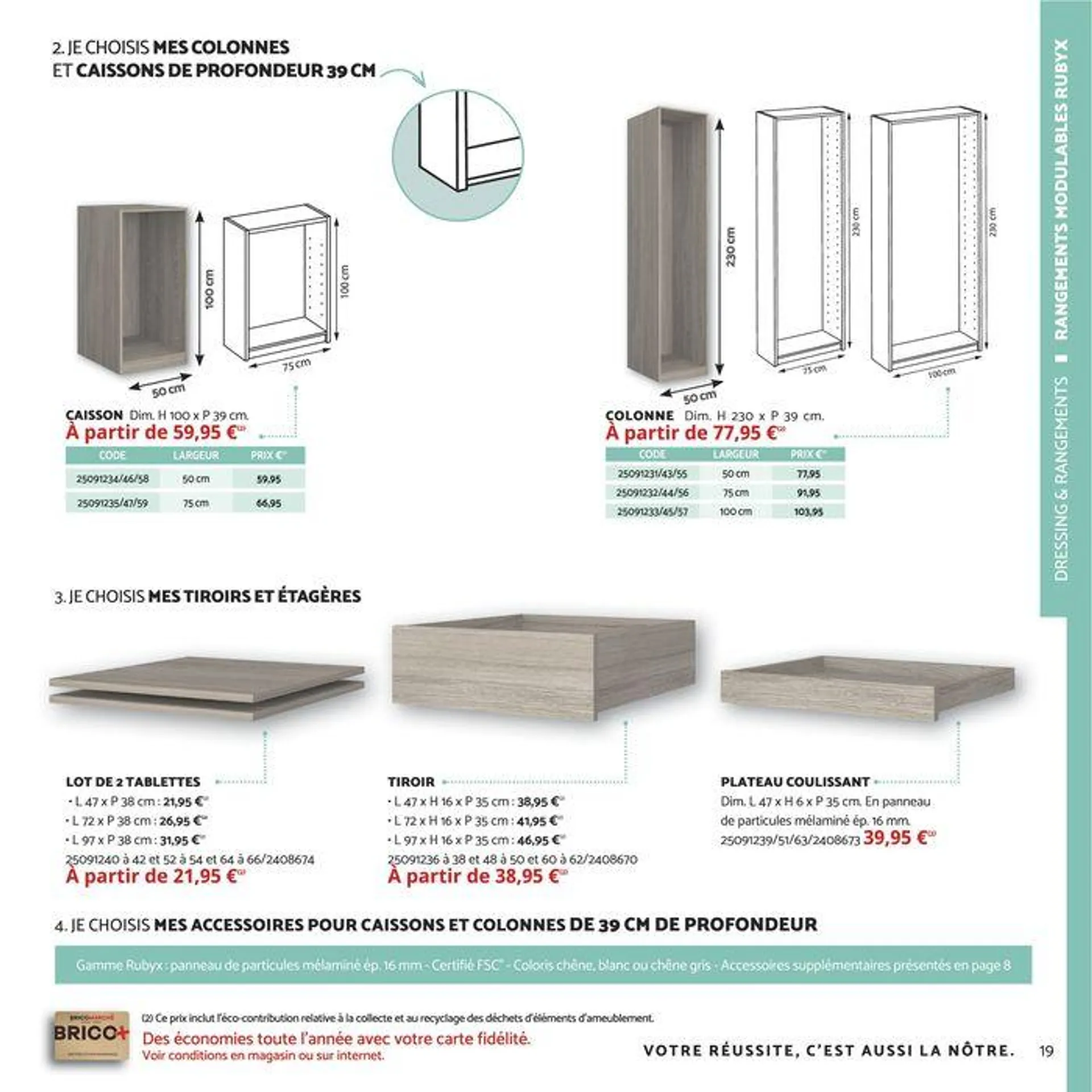 Bricomarché Guide projets interieurs du 27 mai au 13 juillet 2024 - Catalogue page 19