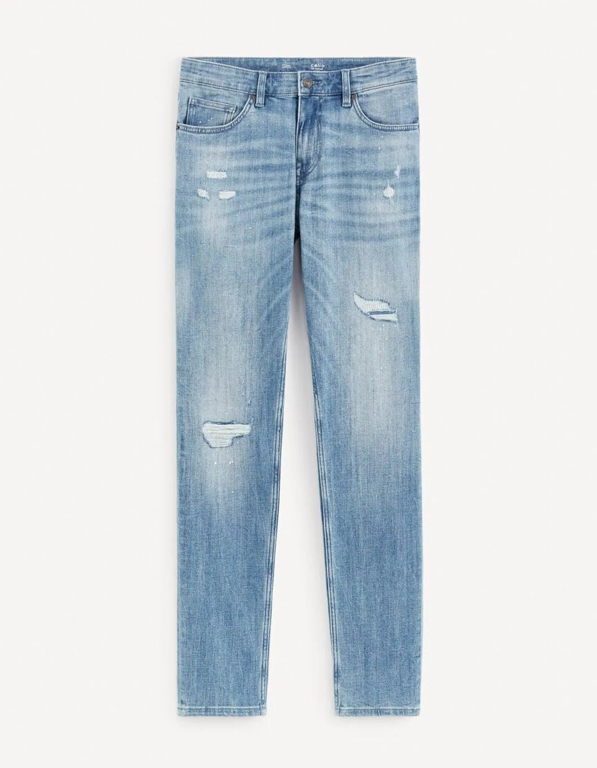 Jean slim stretch C25 - bleu clair