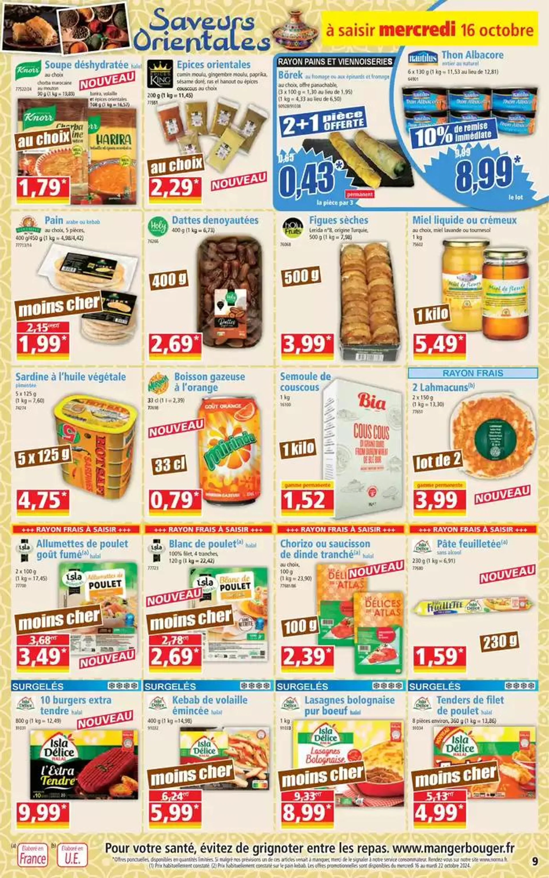 JUSQUÀ -50% SUR LA 2ÈME du 16 octobre au 22 octobre 2024 - Catalogue page 9