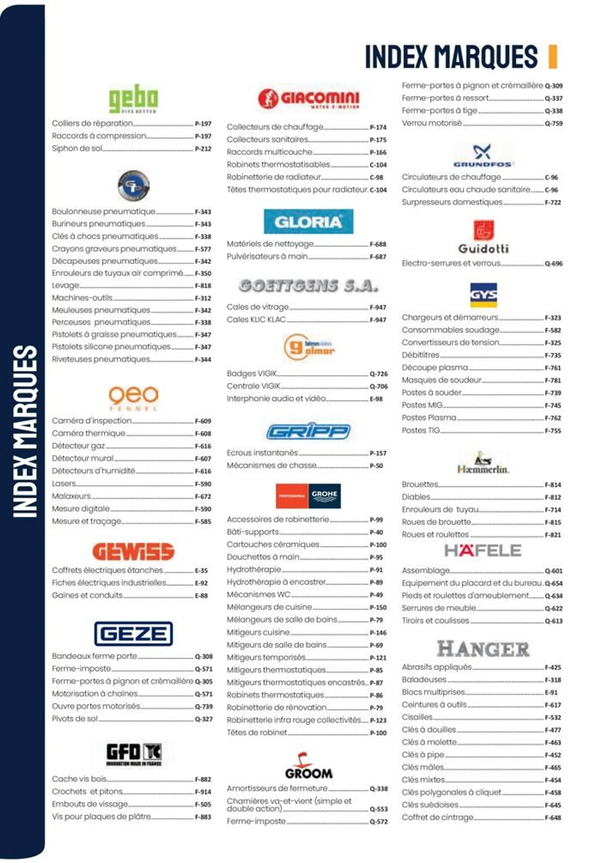 Au Forum du Bâtiment Plus proche,Plus pro du 4 mai au 31 décembre 2024 - Catalogue page 56