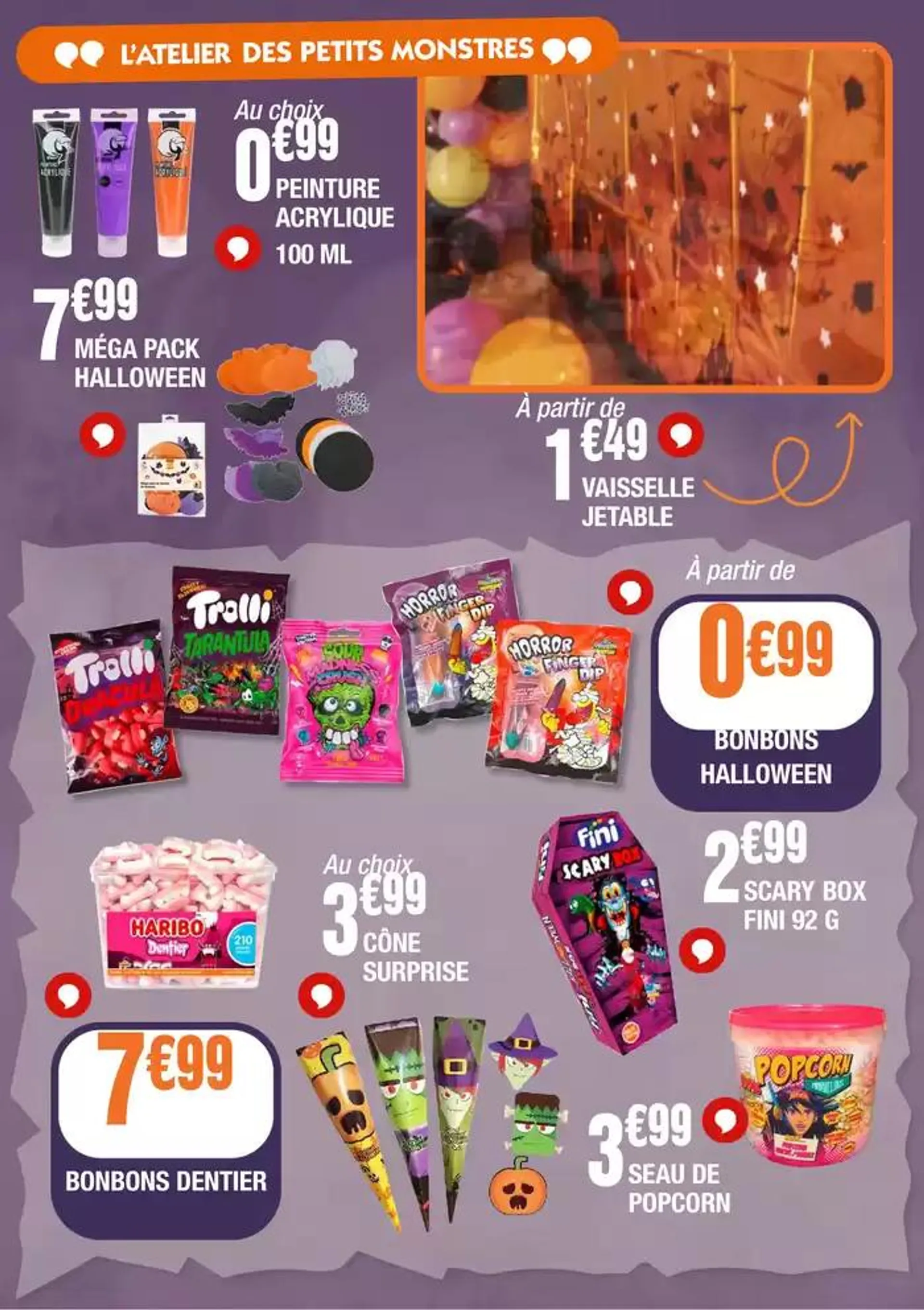 Sortez vos citrouilles et vos balais : la nuit d'Halloween approche ! du 1 octobre au 31 octobre 2024 - Catalogue page 5