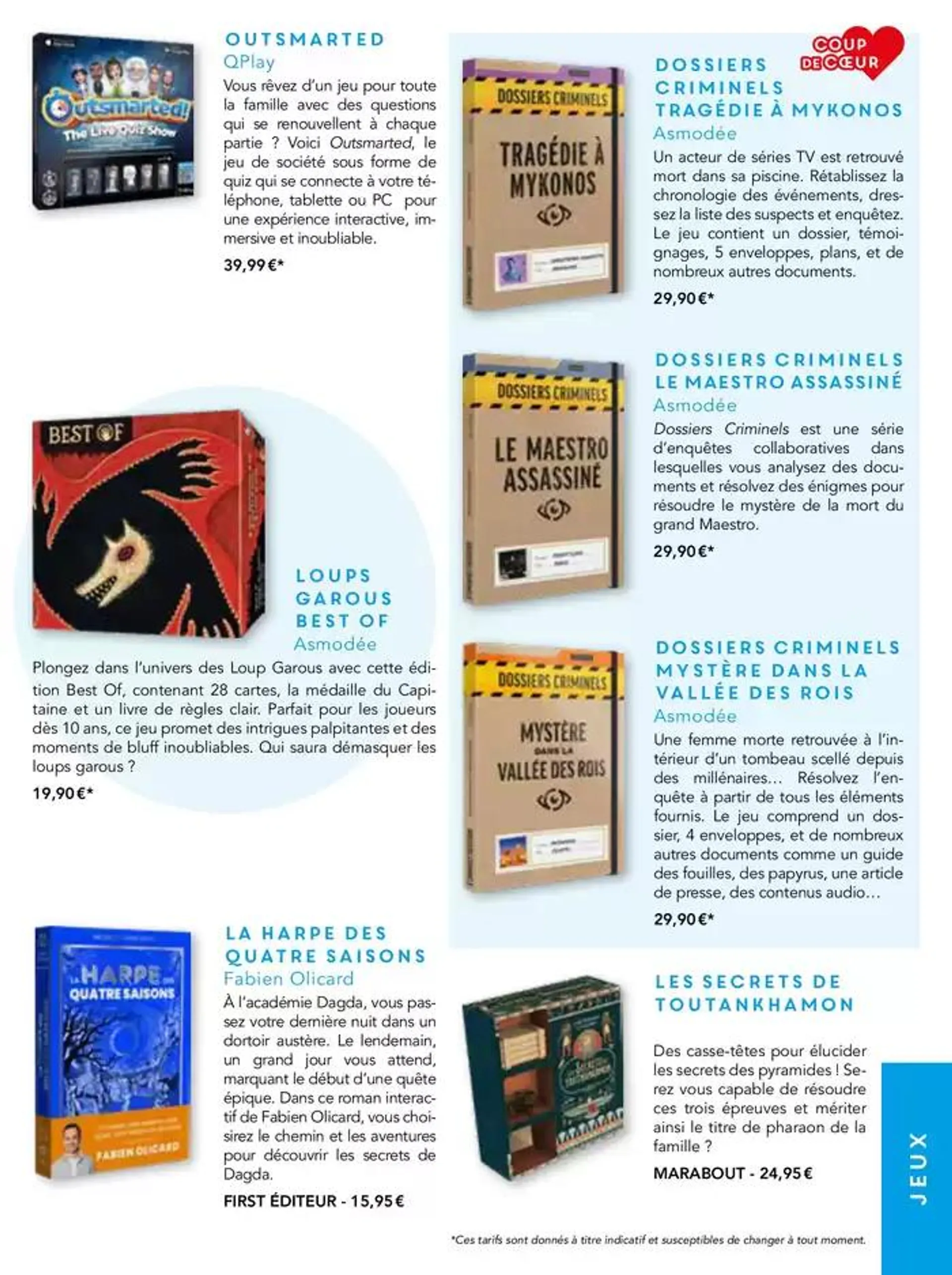 Les belles surprises de Noël du 23 octobre au 25 décembre 2024 - Catalogue page 75