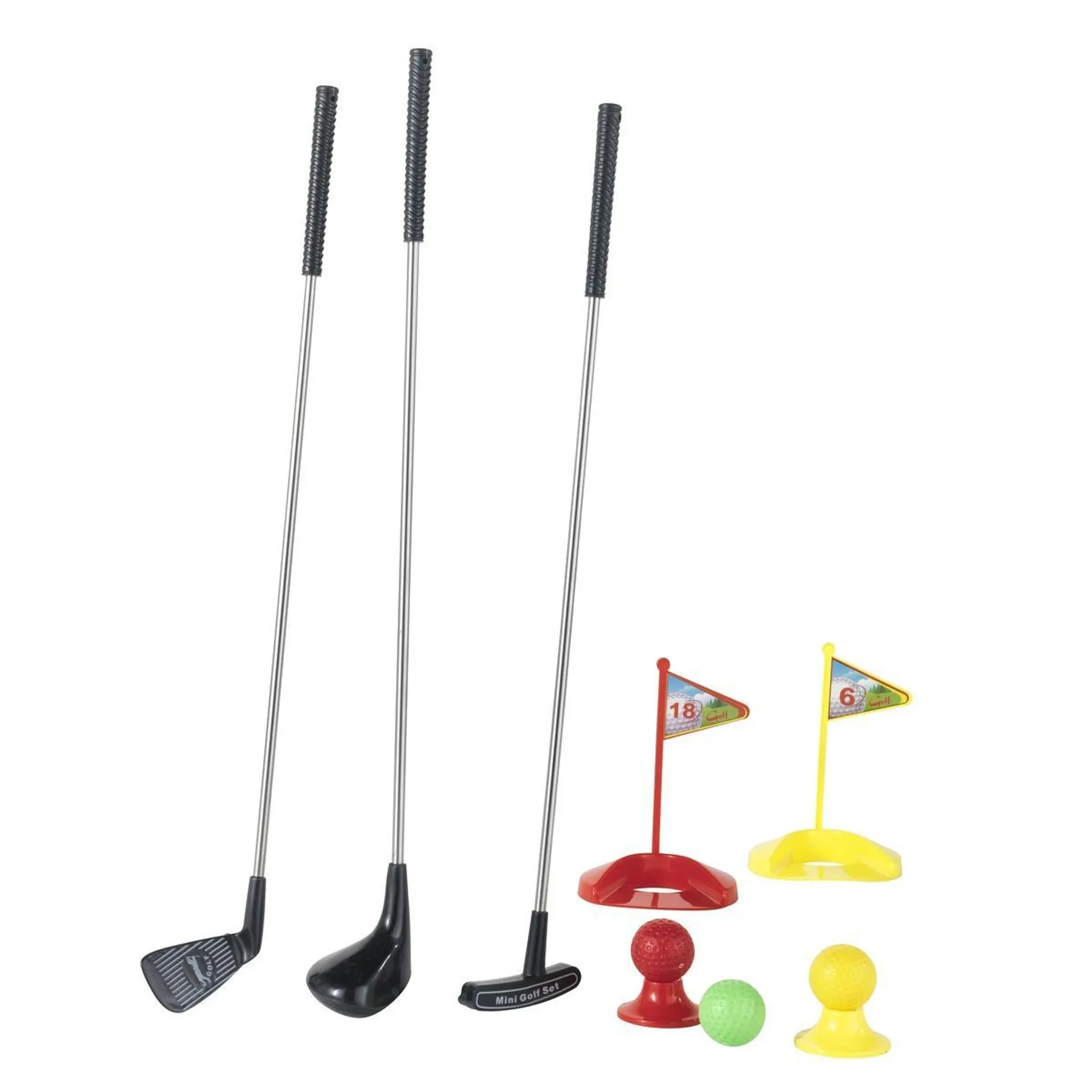 Jeu de golf 12 pièces pour enfant - 59 x 8,5 x 2,2 cm