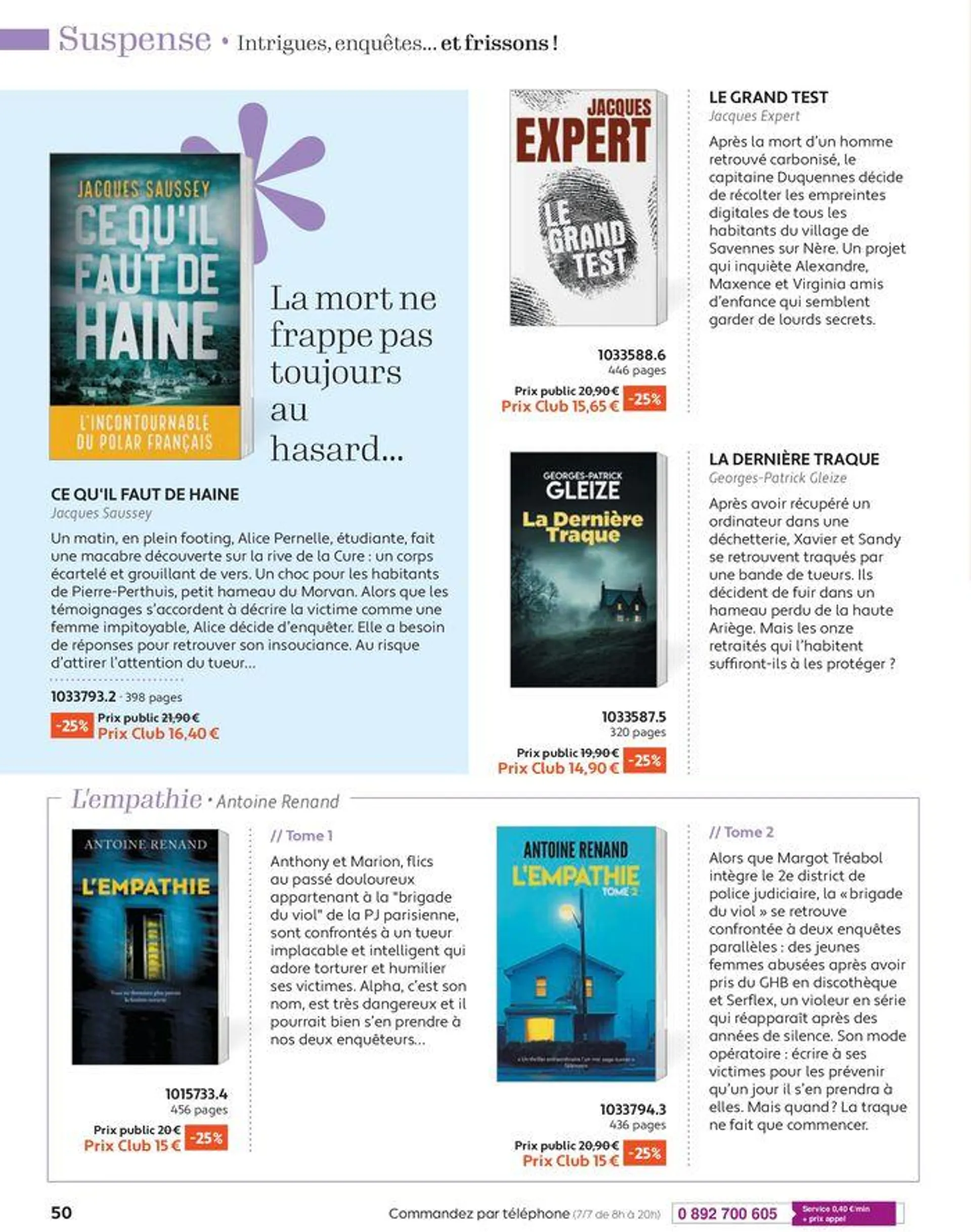 Septembre - Octobre 2024 du 2 septembre au 31 octobre 2024 - Catalogue page 50