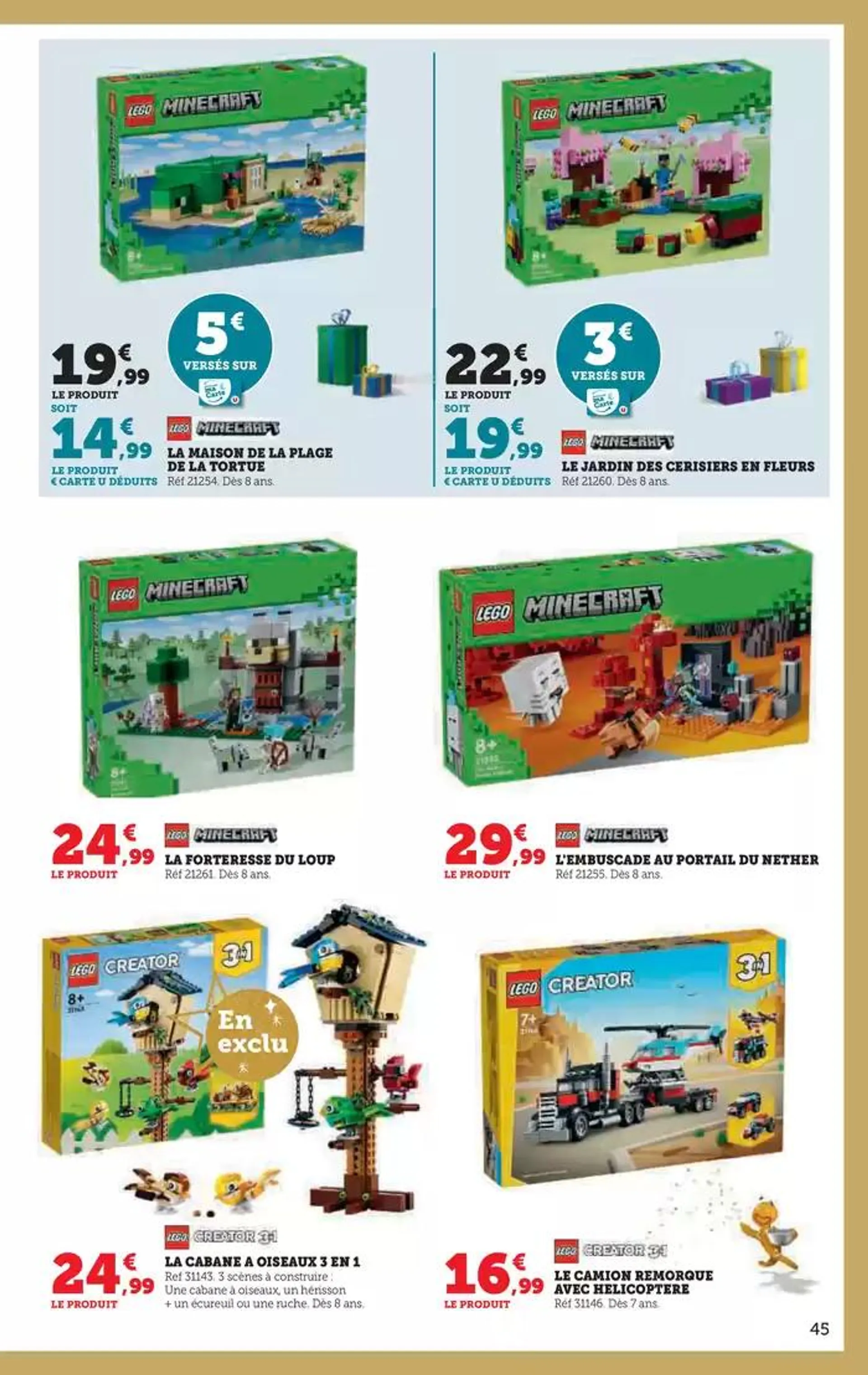 Jouets du 22 octobre au 8 décembre 2024 - Catalogue page 45