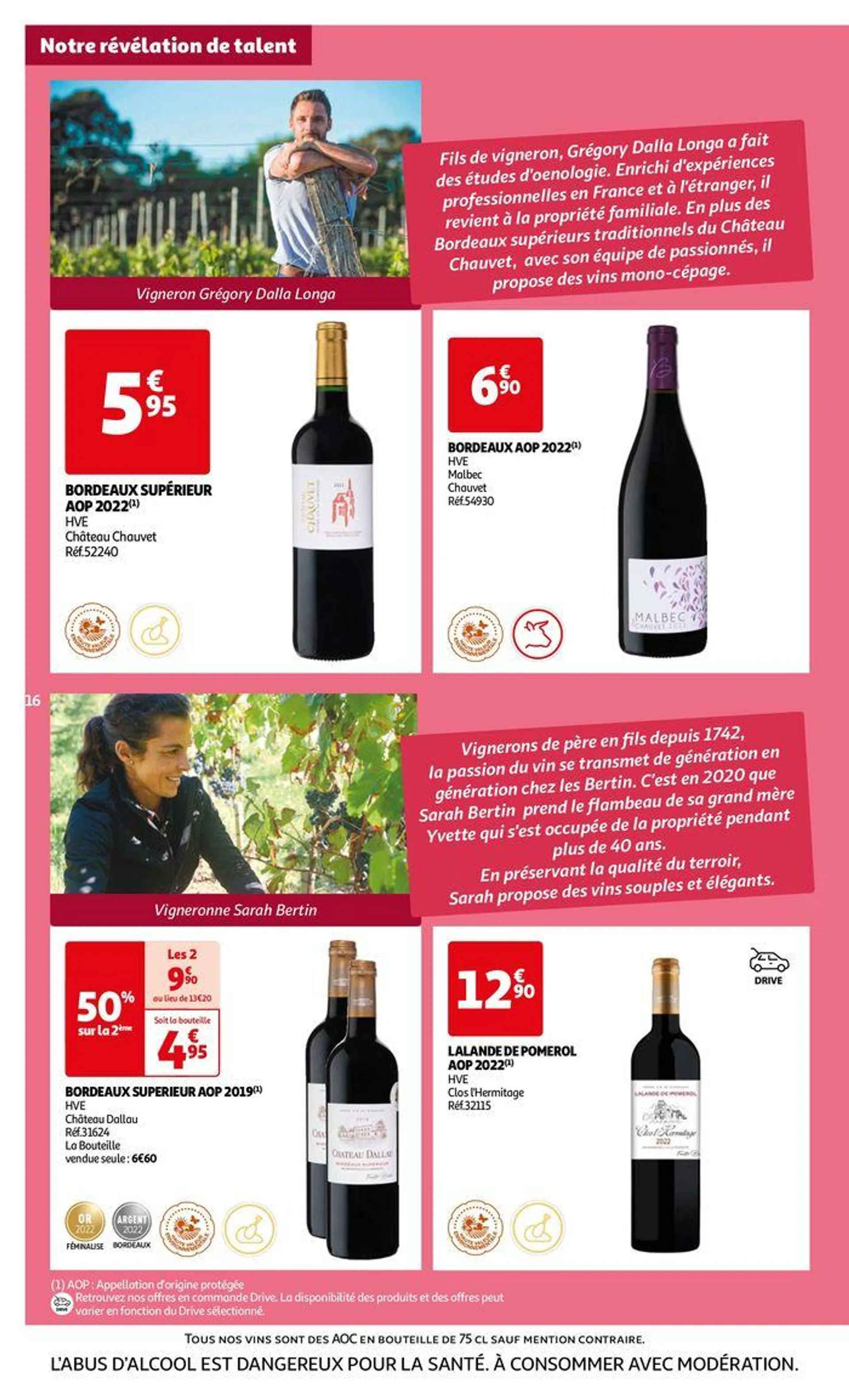 Foire au vins : Un grand choix de cuvées du 24 septembre au 7 octobre 2024 - Catalogue page 16