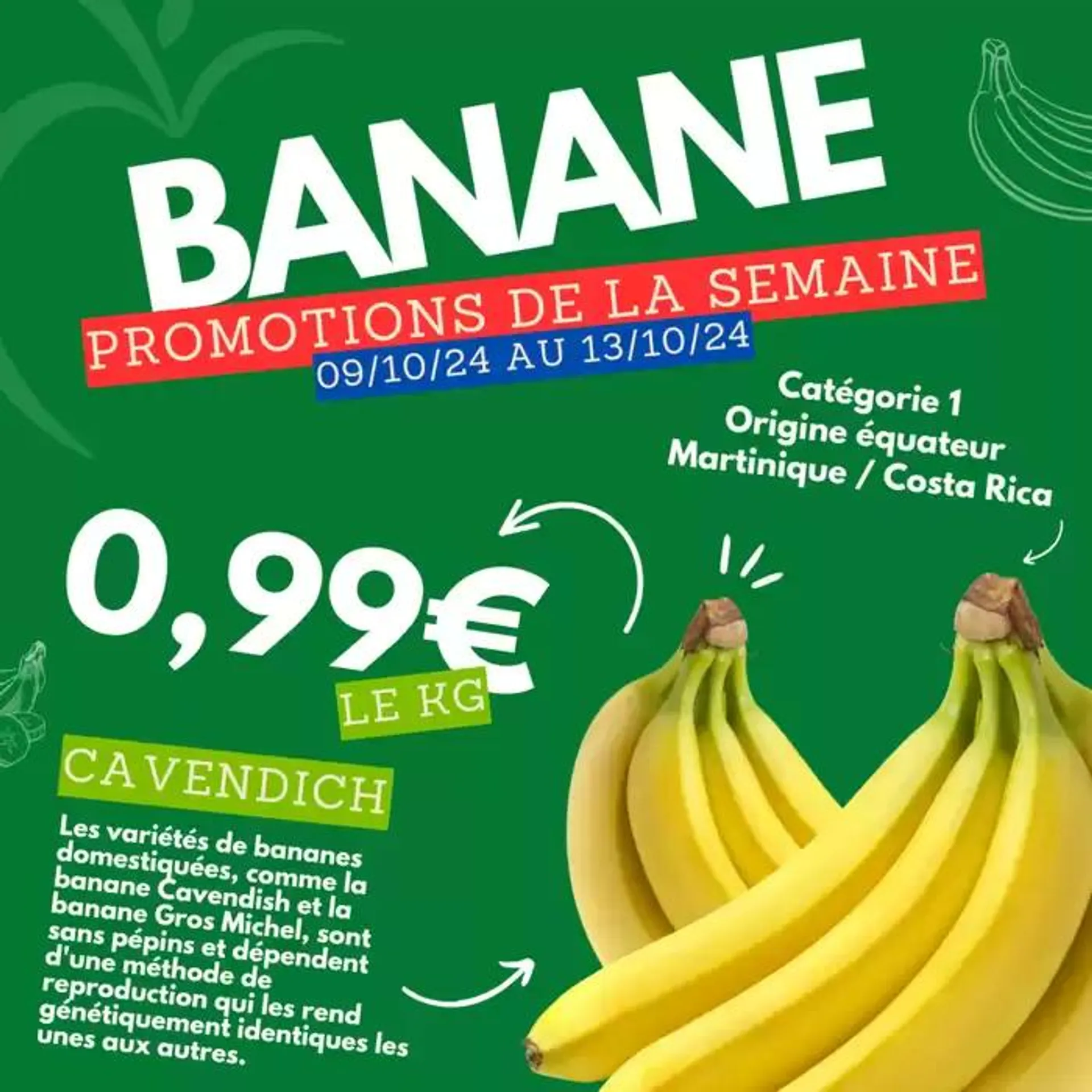 Promotions de la semaine - 1