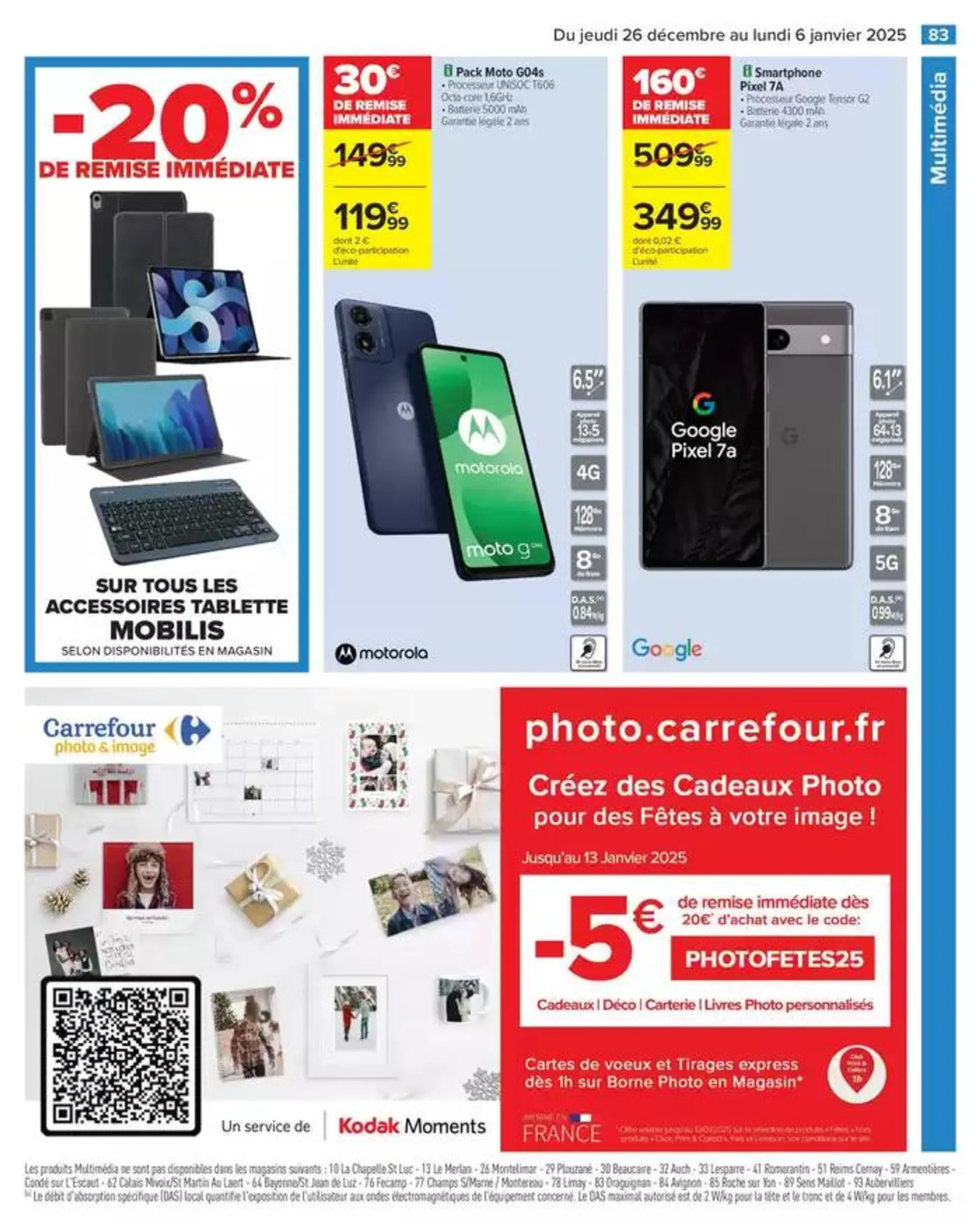 - 50% SUR LE 2ÈME PRODUIT du 26 décembre au 6 janvier 2025 - Catalogue page 89