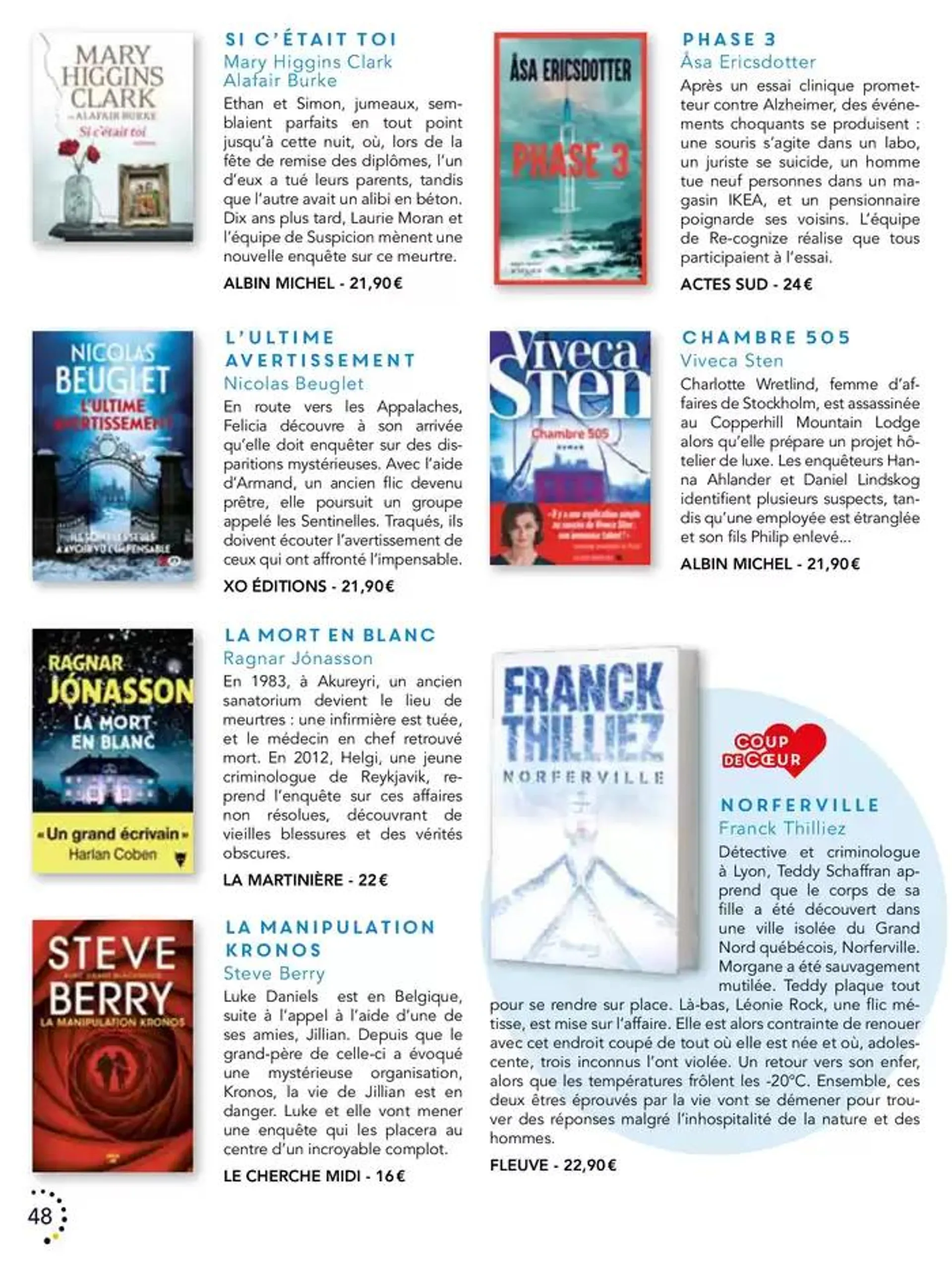 Les belles surprises de Noël du 23 octobre au 25 décembre 2024 - Catalogue page 48