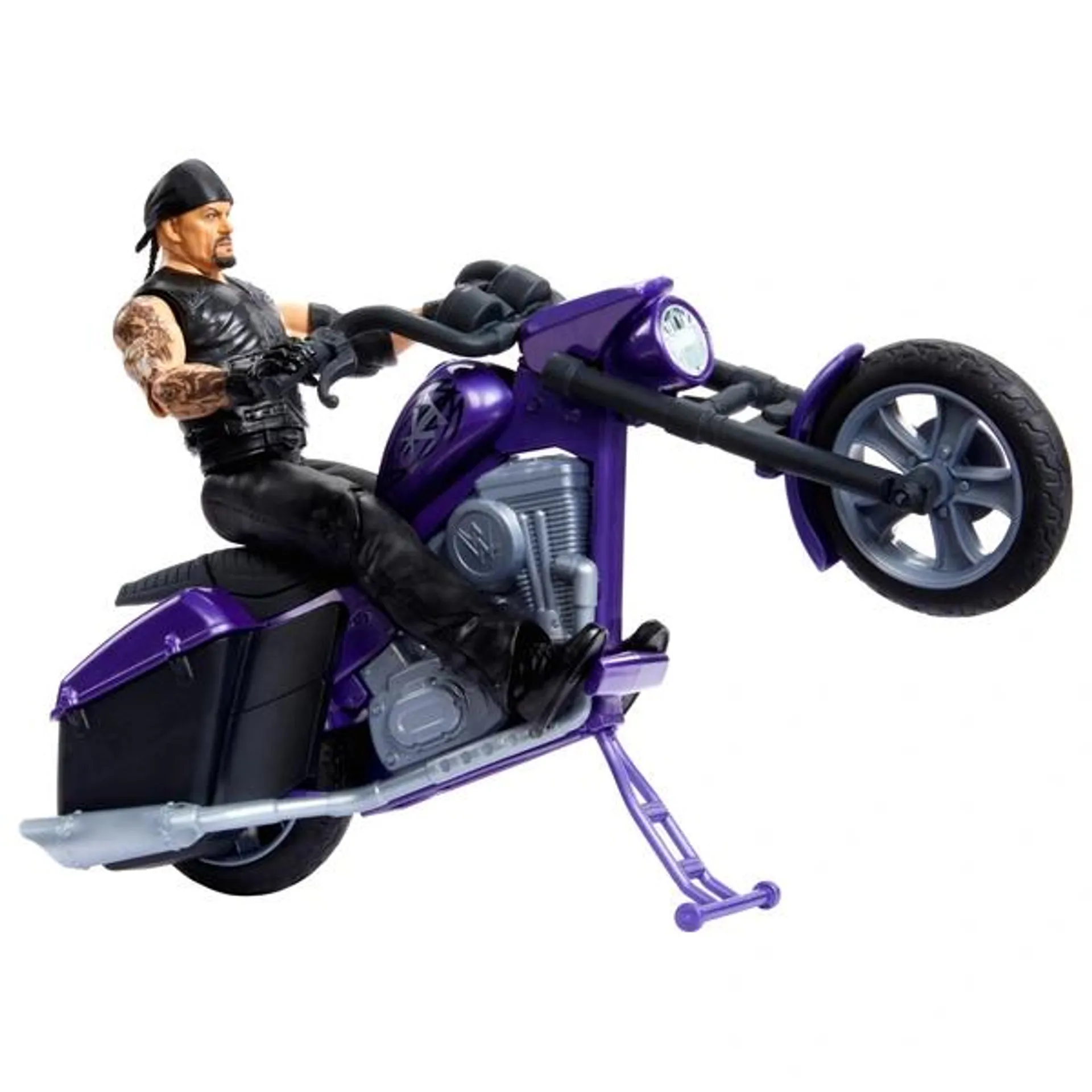 WWE - Wrekkin' Pack Figurine Undertaker et Moto Boneyard Slamcycle