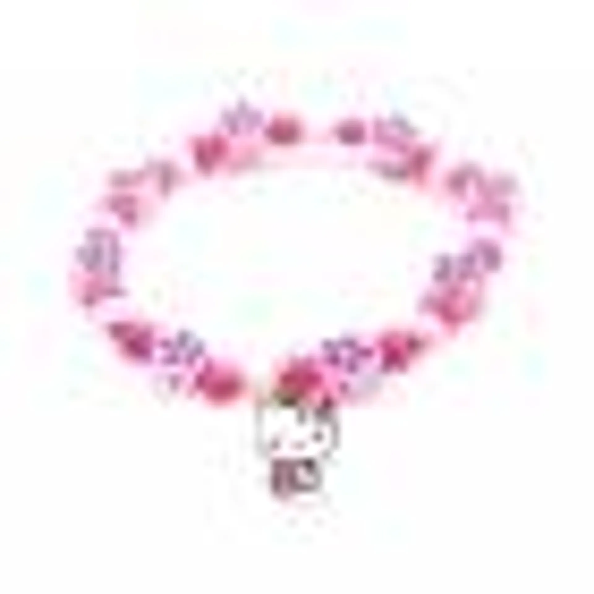 Hello Kitty - Bracelet bois et gomme