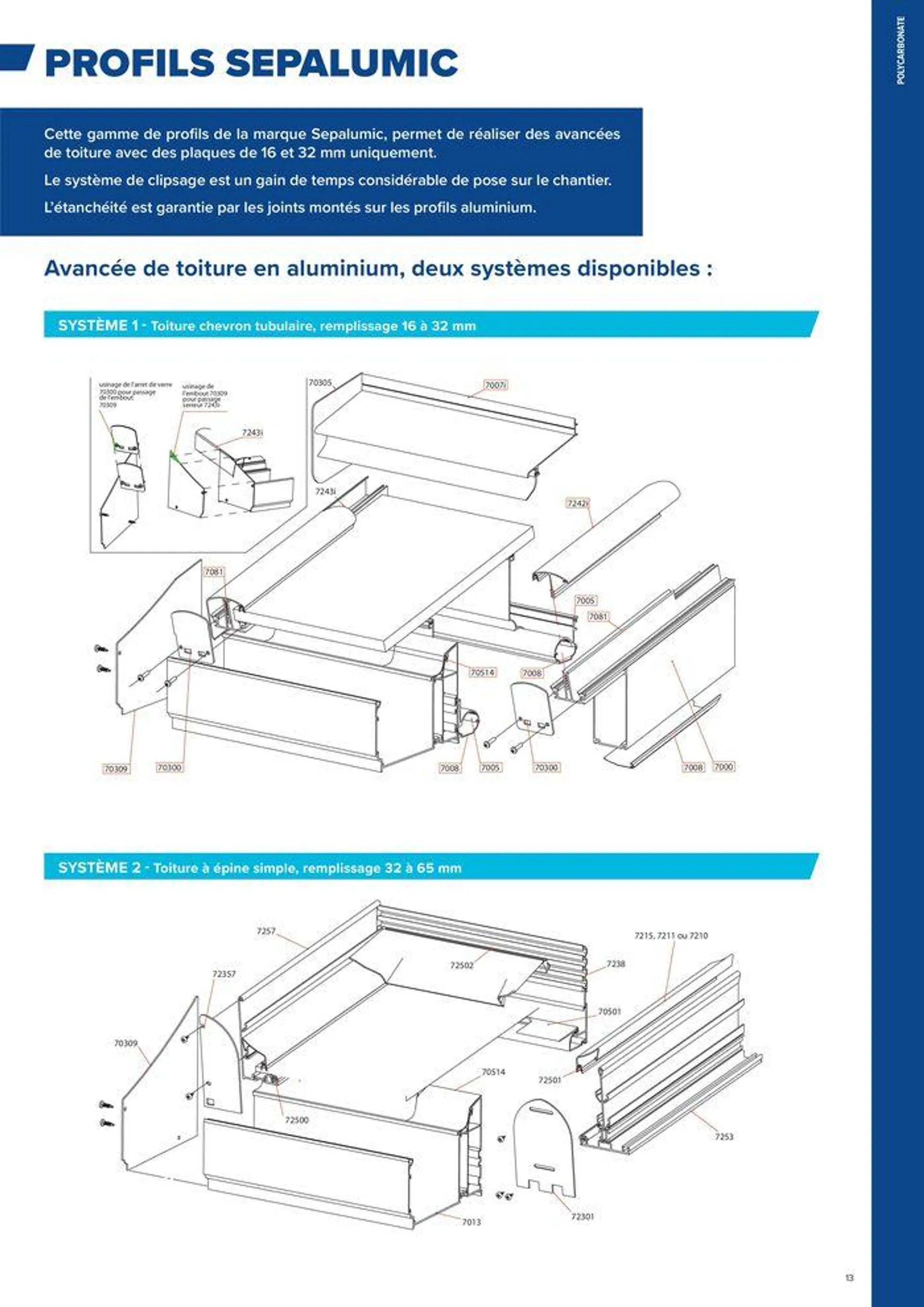 PLASTIQUES INDUSTRIELS du 13 mars au 31 décembre 2024 - Catalogue page 13