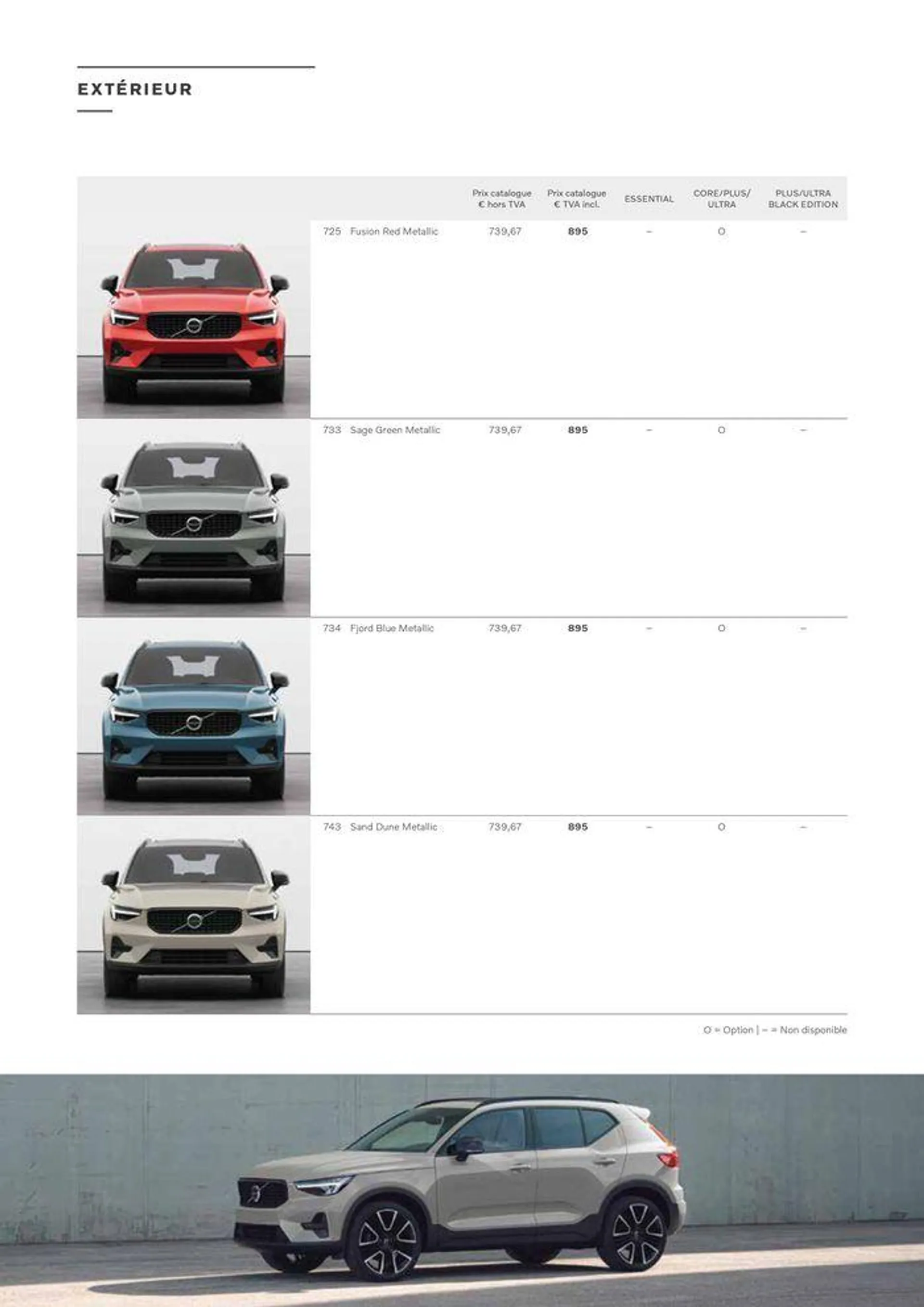 VOLVO XC40 B3/B4 du 18 juin au 31 décembre 2024 - Catalogue page 15