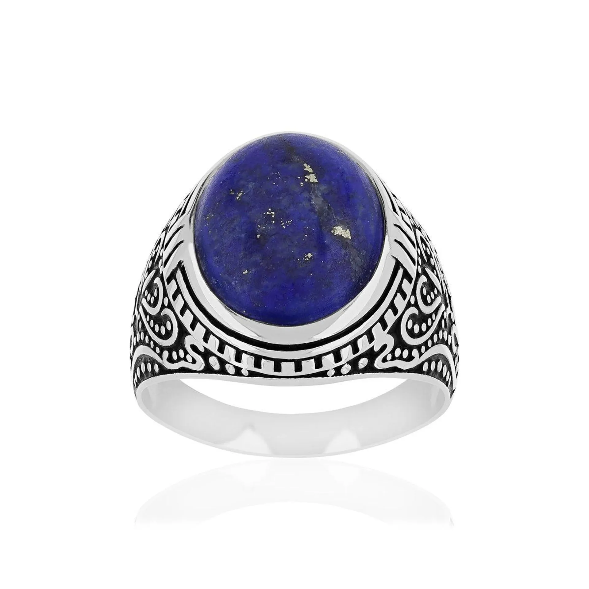 Bague argent 925 lapis lazulis