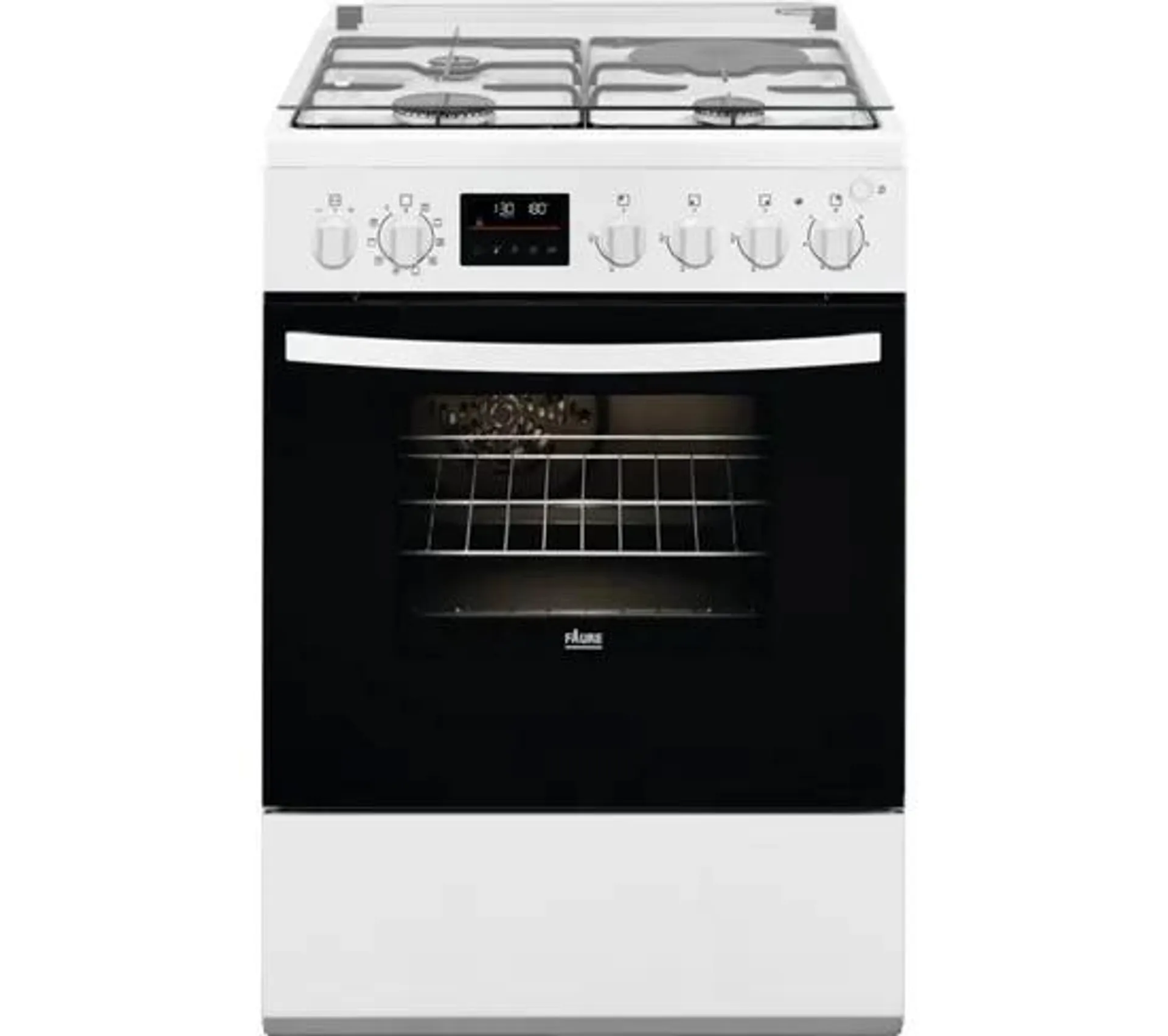 FAURE Cuisinière mixte FCM659HPWA 4 foyers