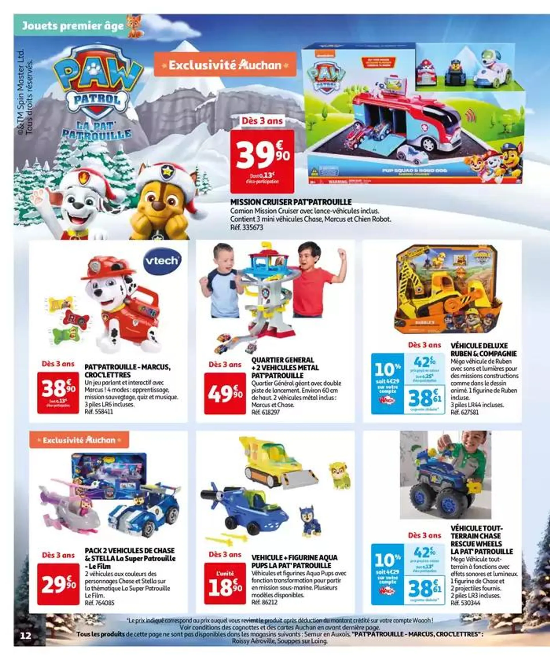 Réveillons Noël, un max de promos pour les fêtes du 11 octobre au 6 décembre 2024 - Catalogue page 12