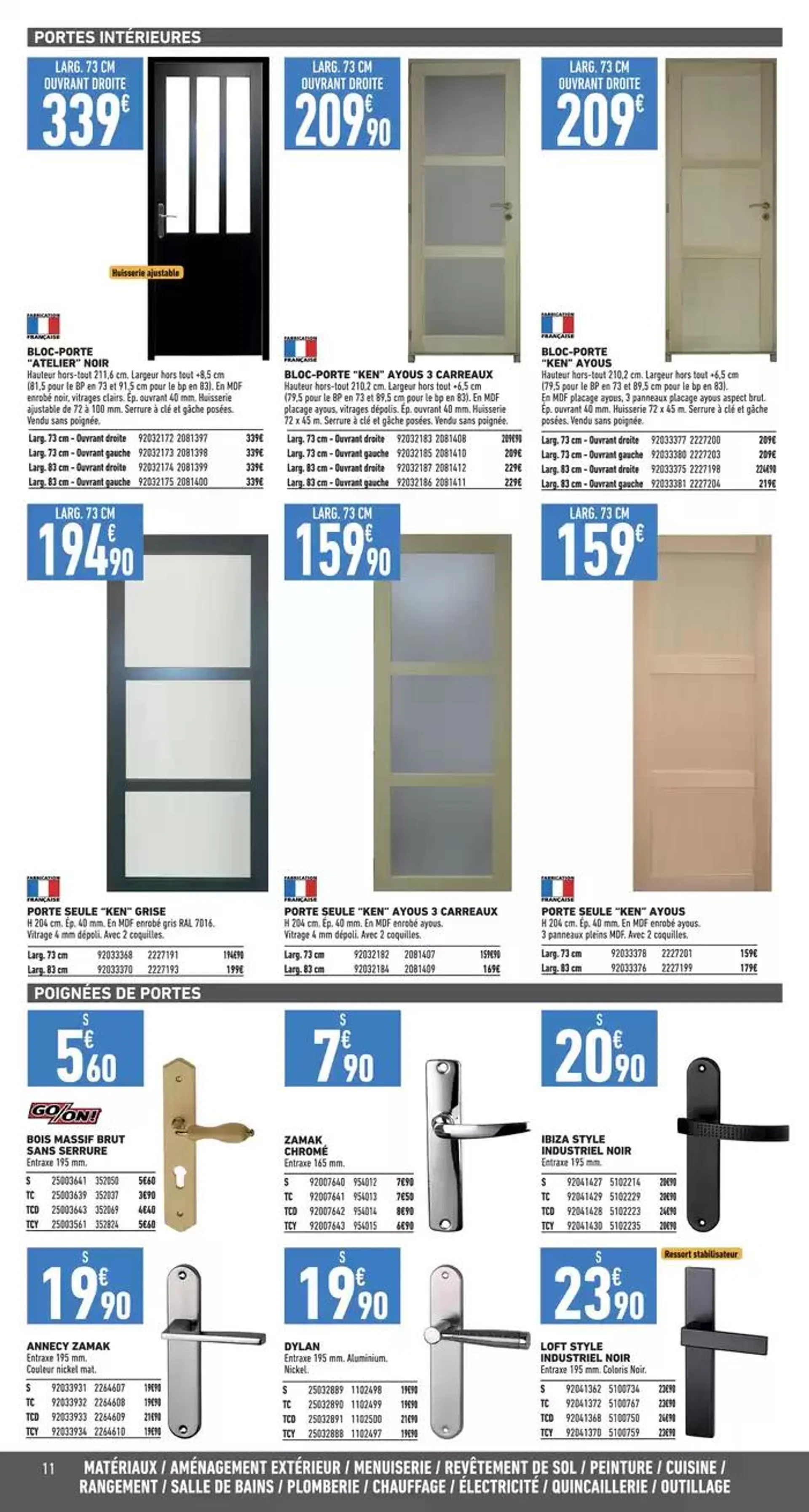 Grands travaux isolation & outillage du 21 octobre au 7 novembre 2024 - Catalogue page 2