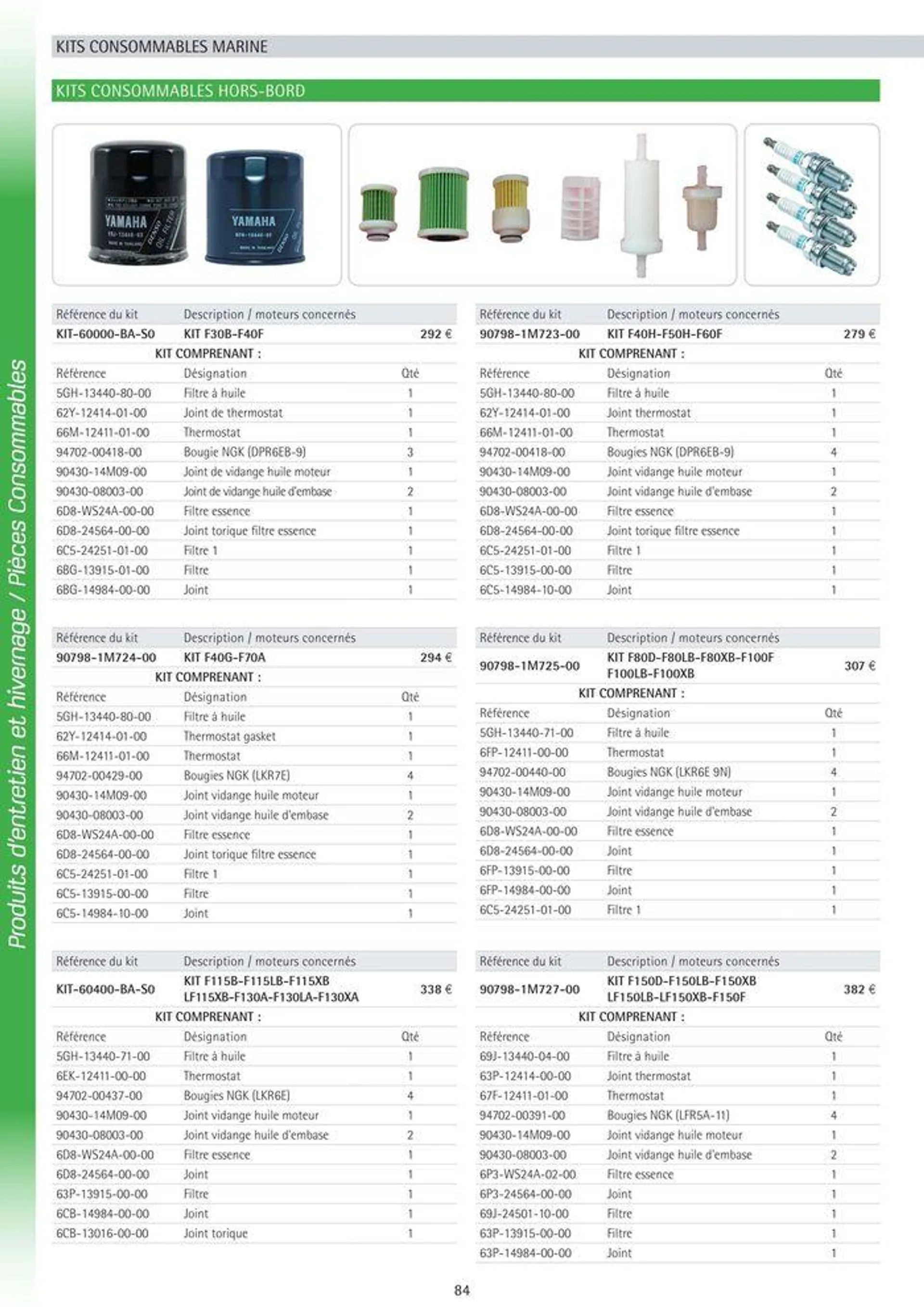 Catalogue Yamaha Marine - Accessoires Marine 2024 - 95