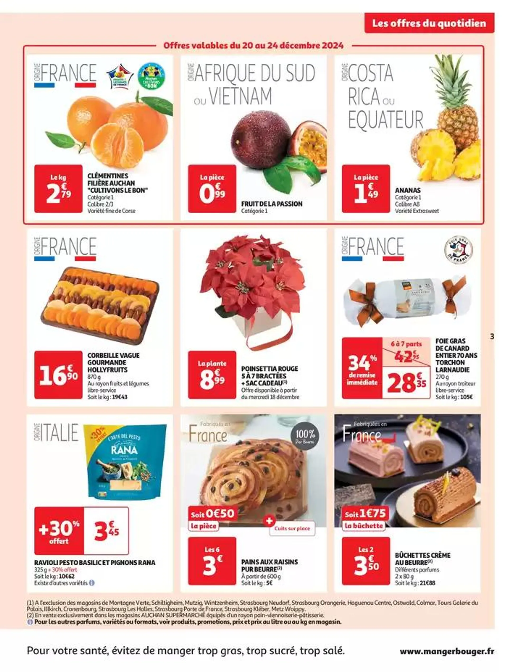 Fêtons Noël dans votre super  du 17 décembre au 24 décembre 2024 - Catalogue page 3