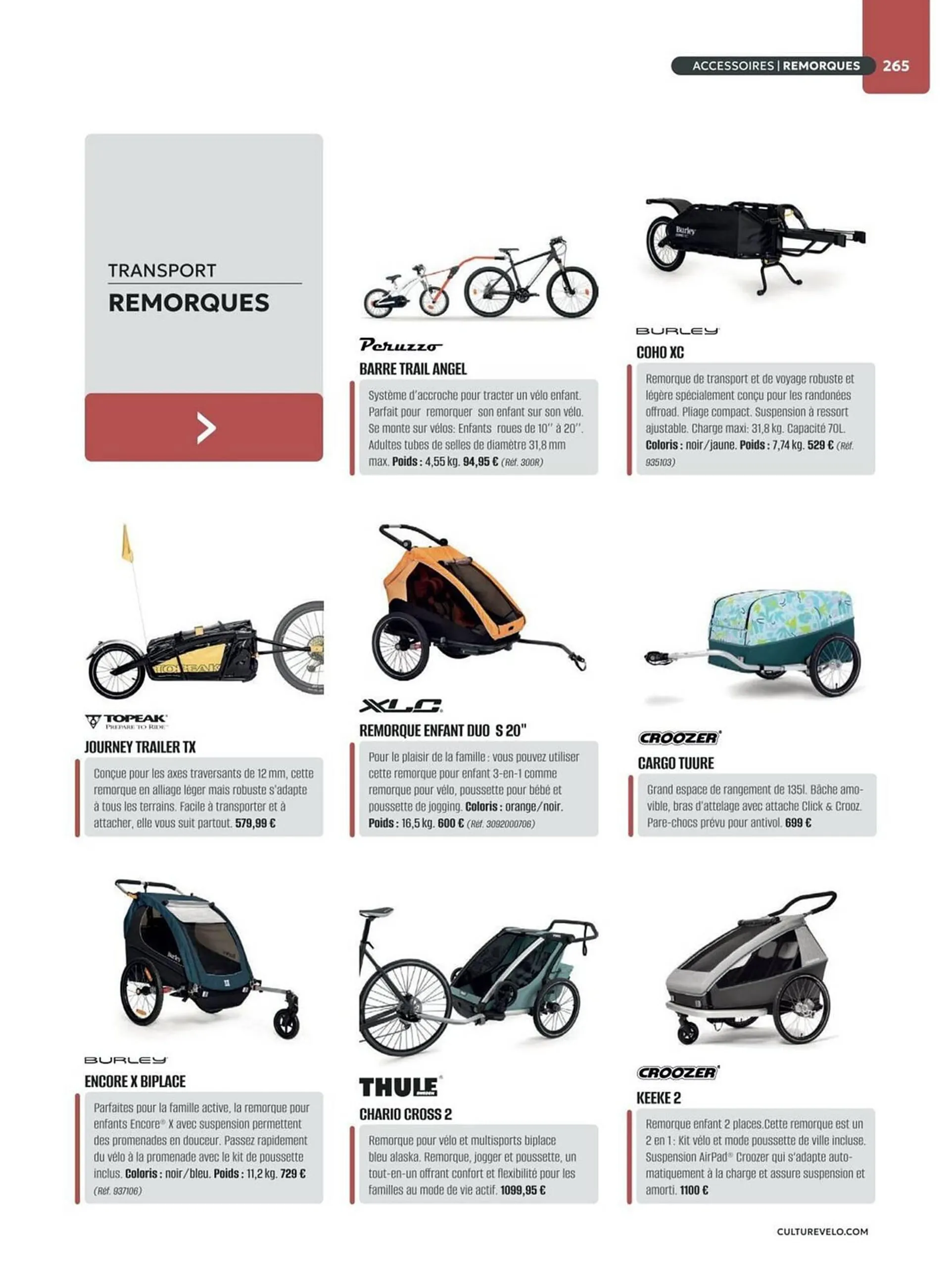 Catalogue Culture Vélo du 14 février au 31 décembre 2024 - Catalogue page 265